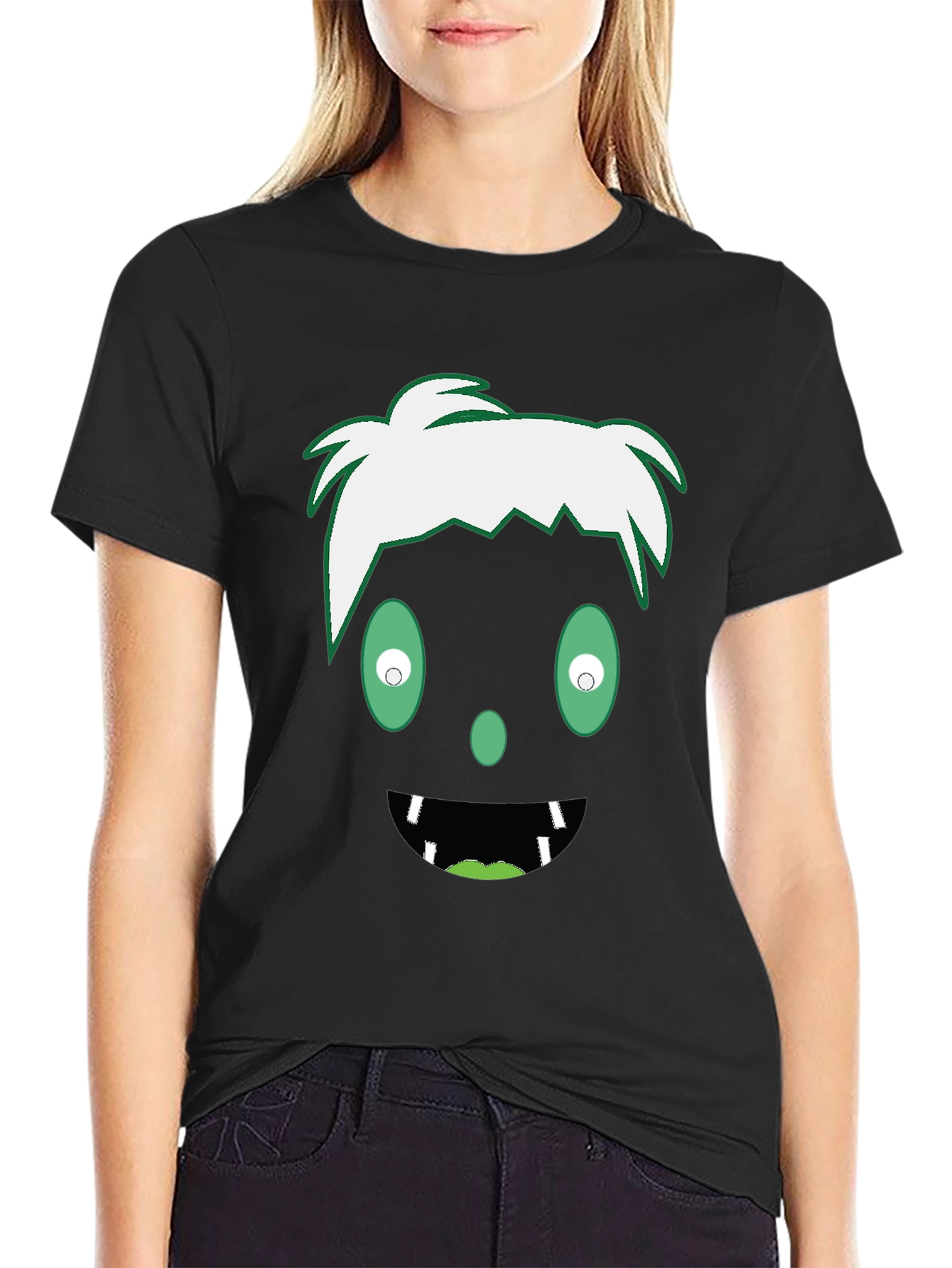 Funny Halloween Face T-Shirt