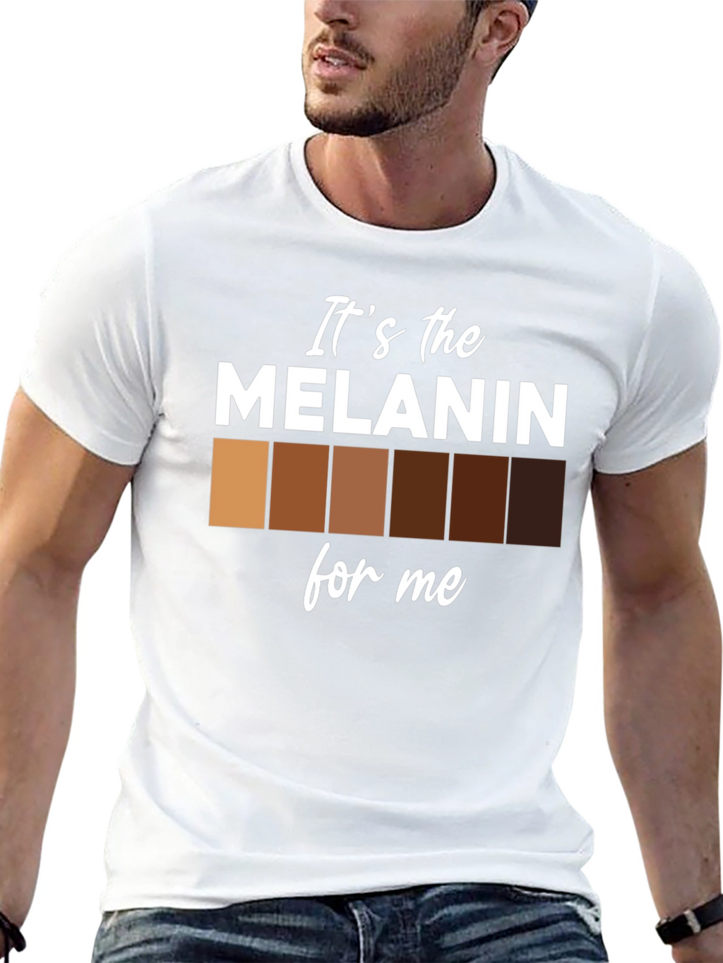 Its the Melanin for Me Black T-Shirt