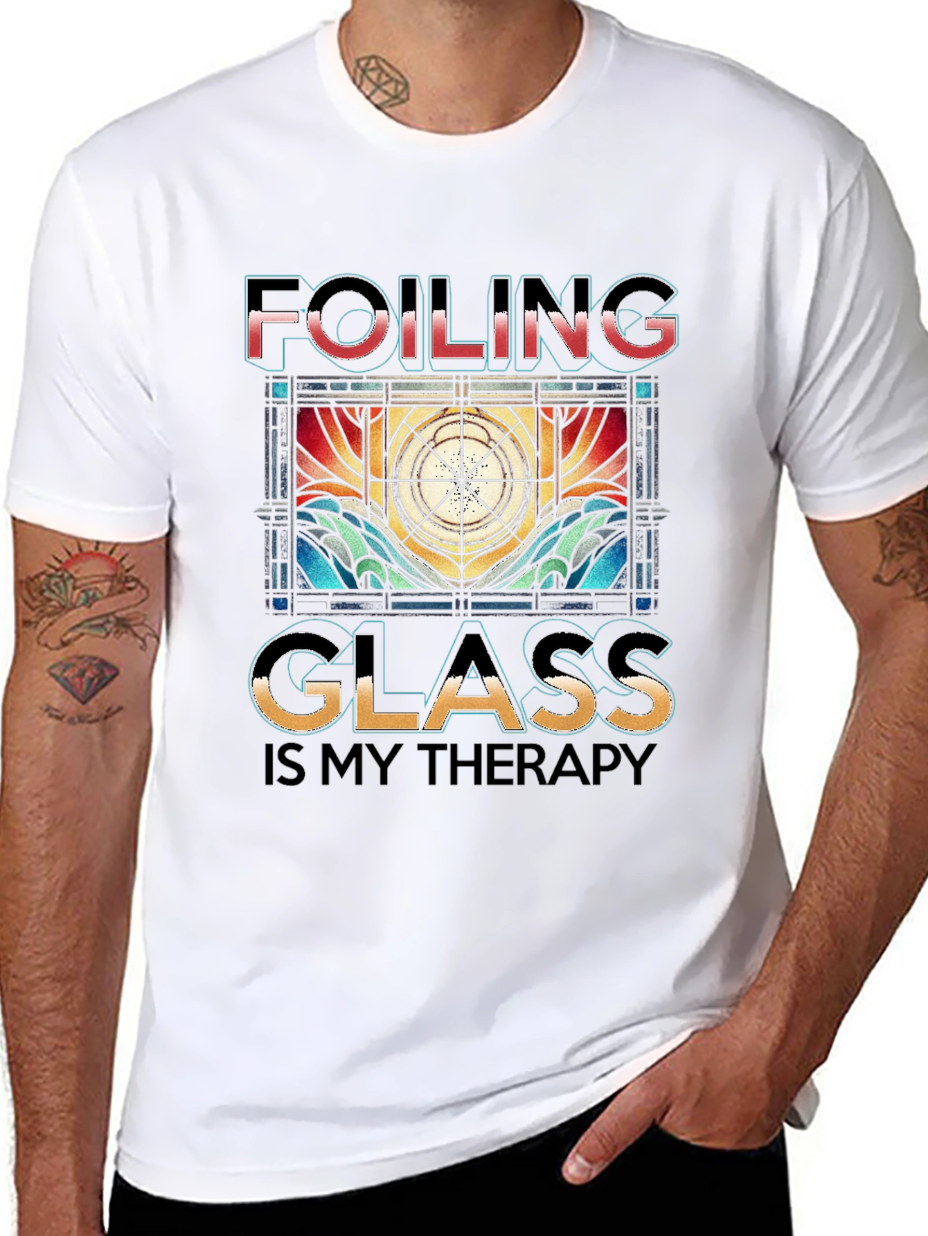 Foiling Glass Therapy T-Shirt