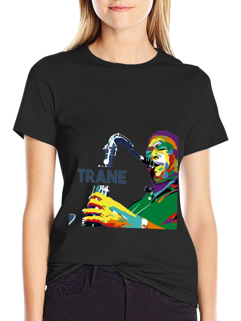 Coltrane Jazz Music Graphic T-Shirt