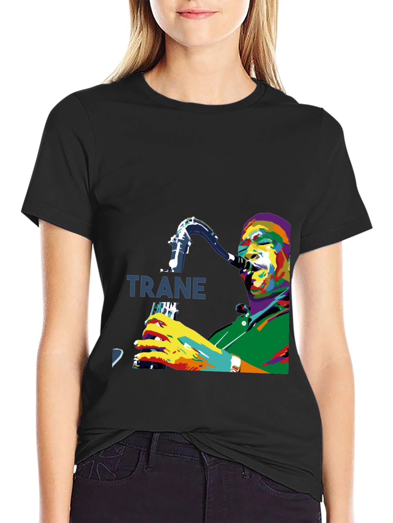Coltrane Jazz Music Graphic T-Shirt