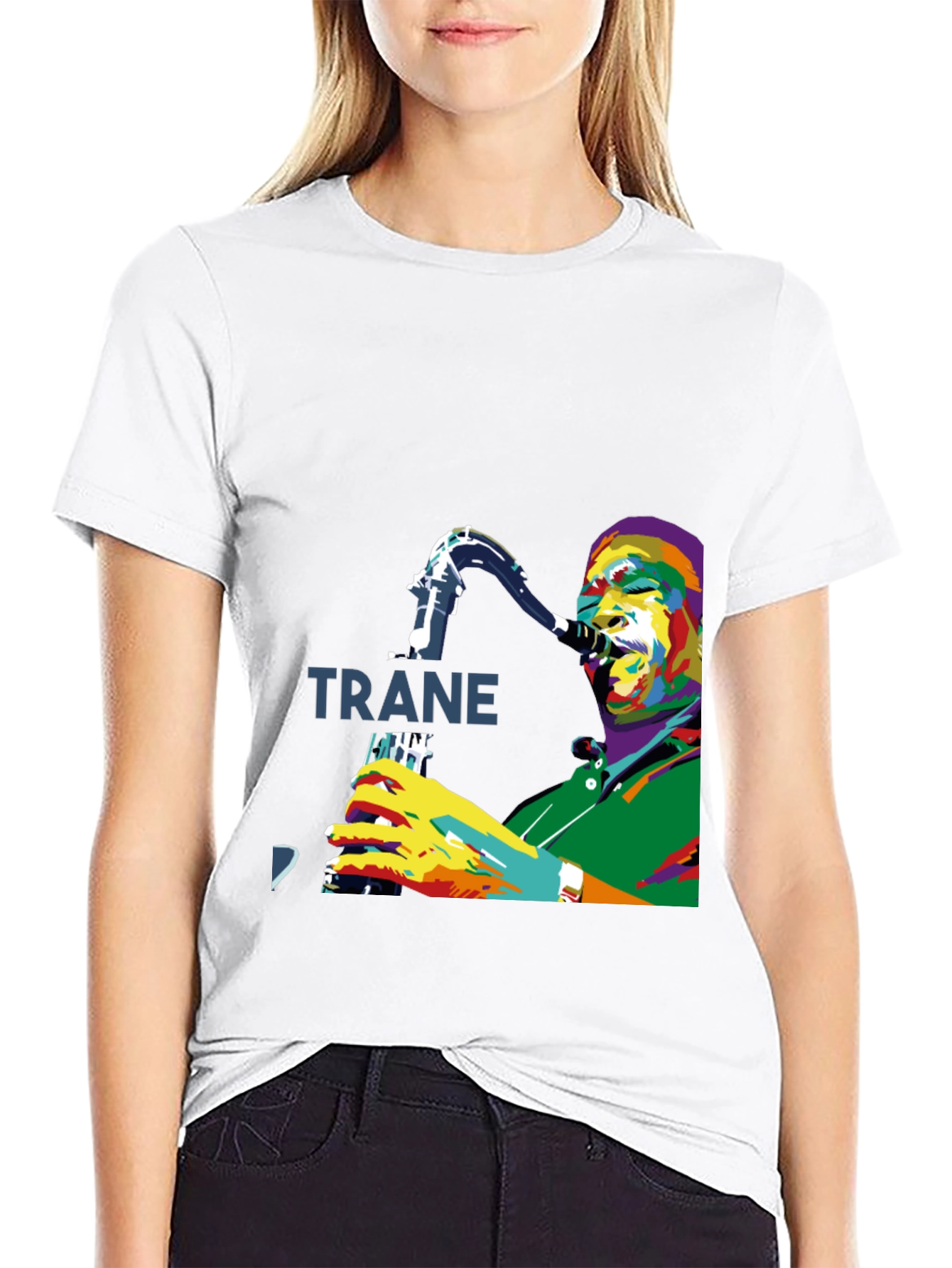 Coltrane Jazz Music Graphic T-Shirt