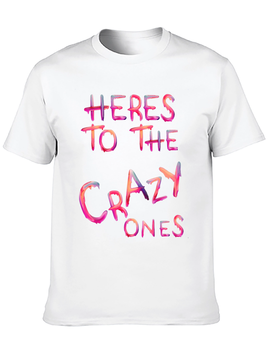 Heres to the Crazy Ones Graphic Tee - Black