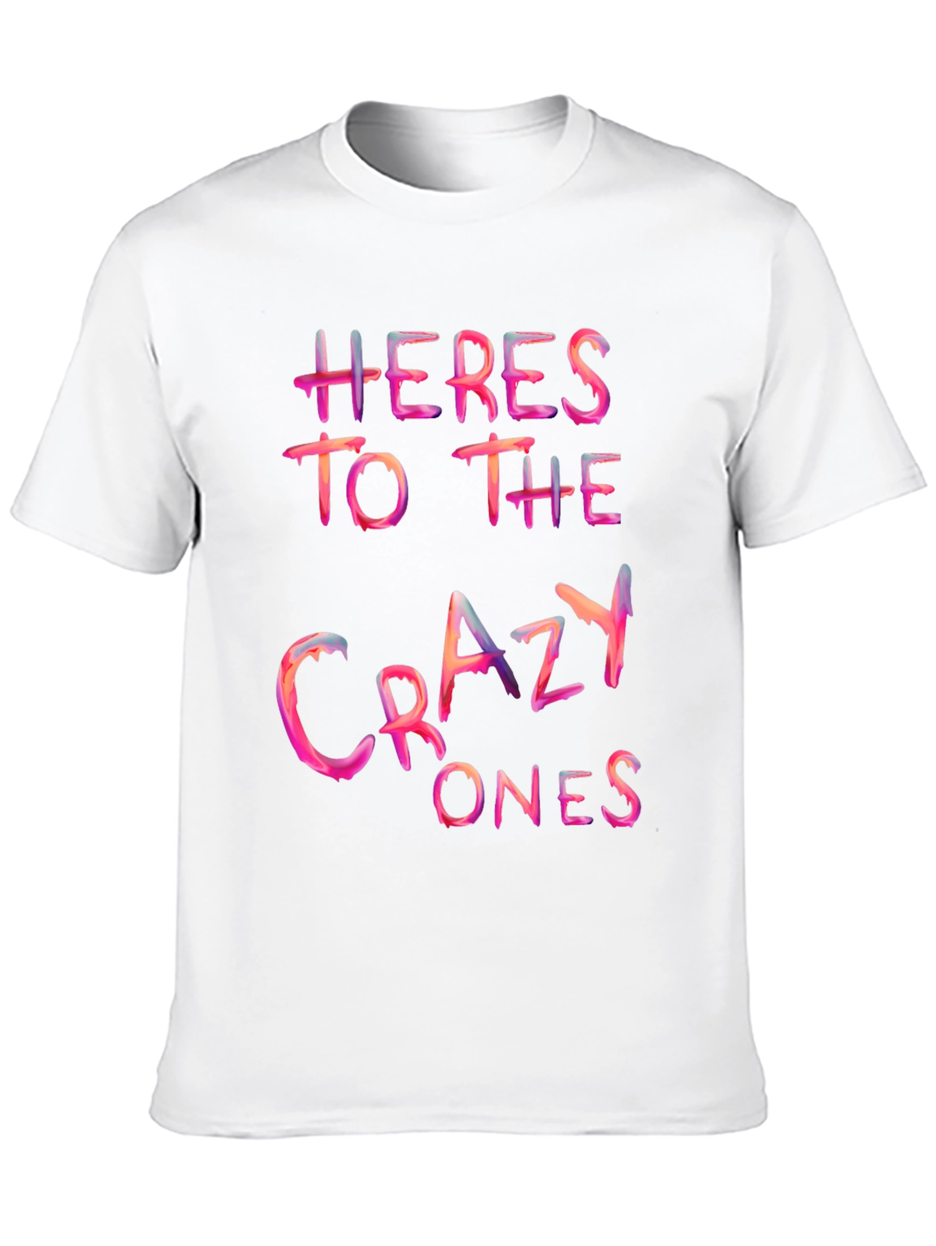 Heres to the Crazy Ones Graphic Tee - Black