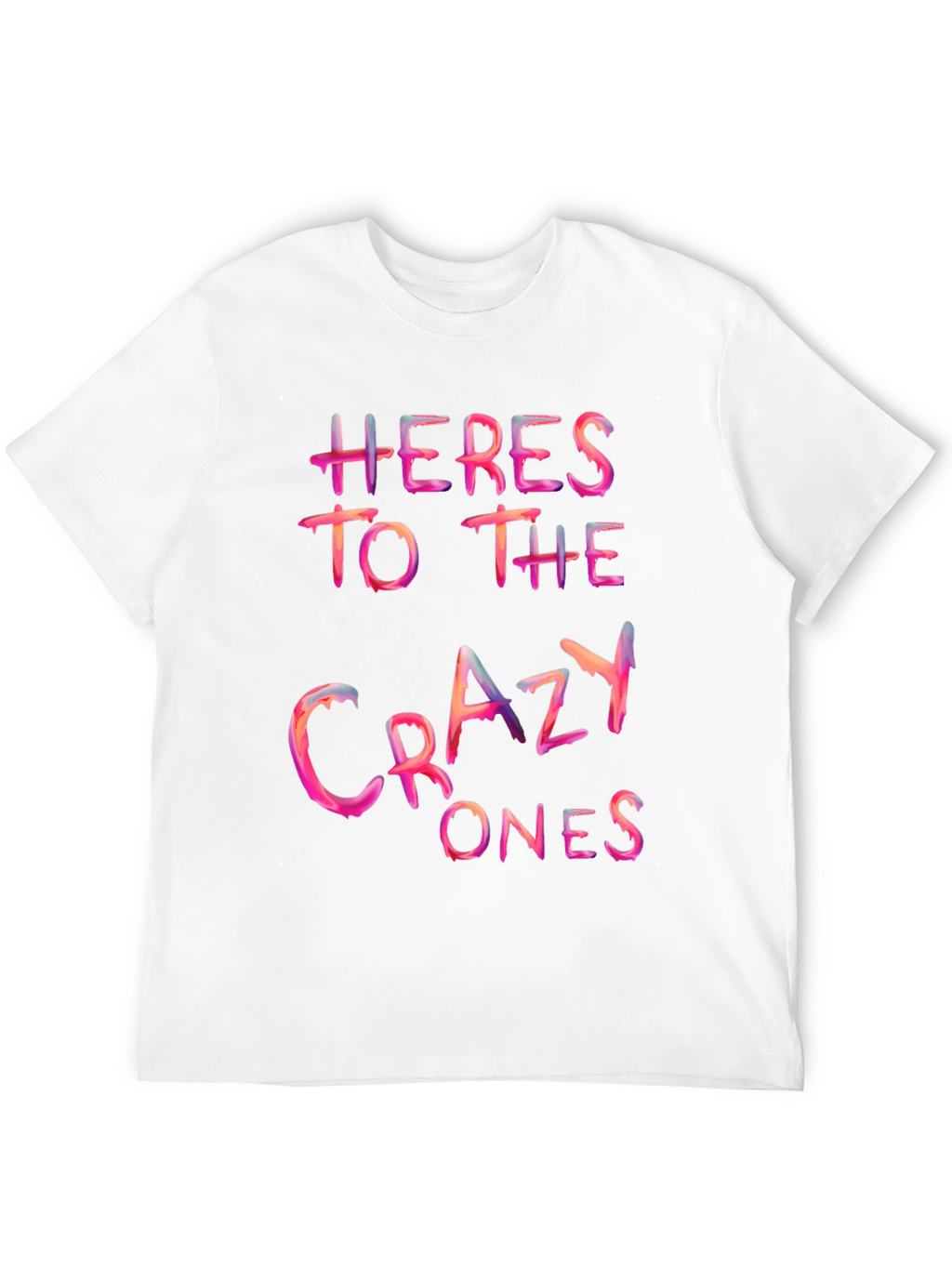 Heres to the Crazy Ones Graphic Tee - Black