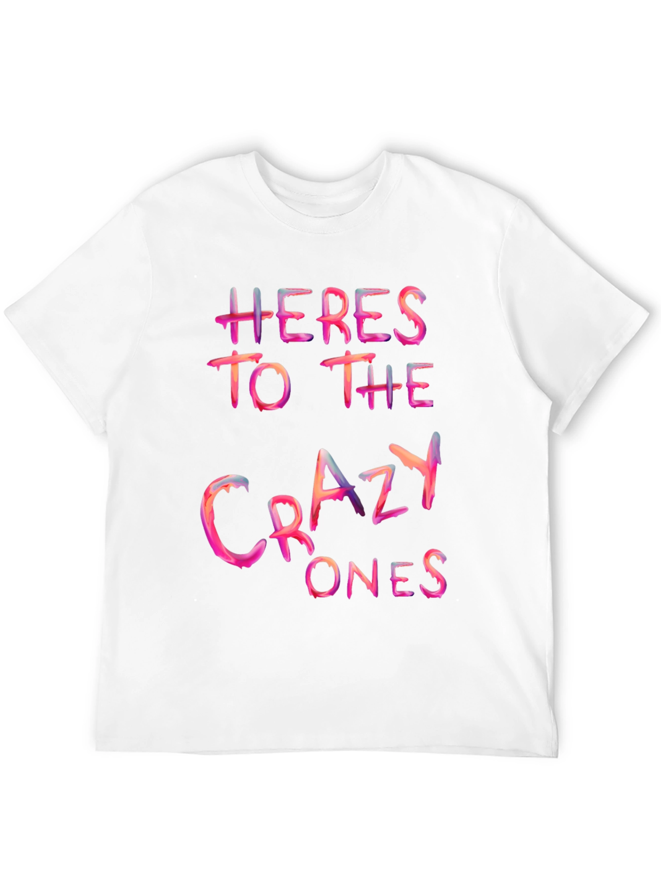 Heres to the Crazy Ones Graphic Tee - Black