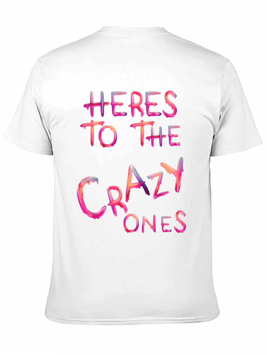 Heres to the Crazy Ones Graphic Tee - Black