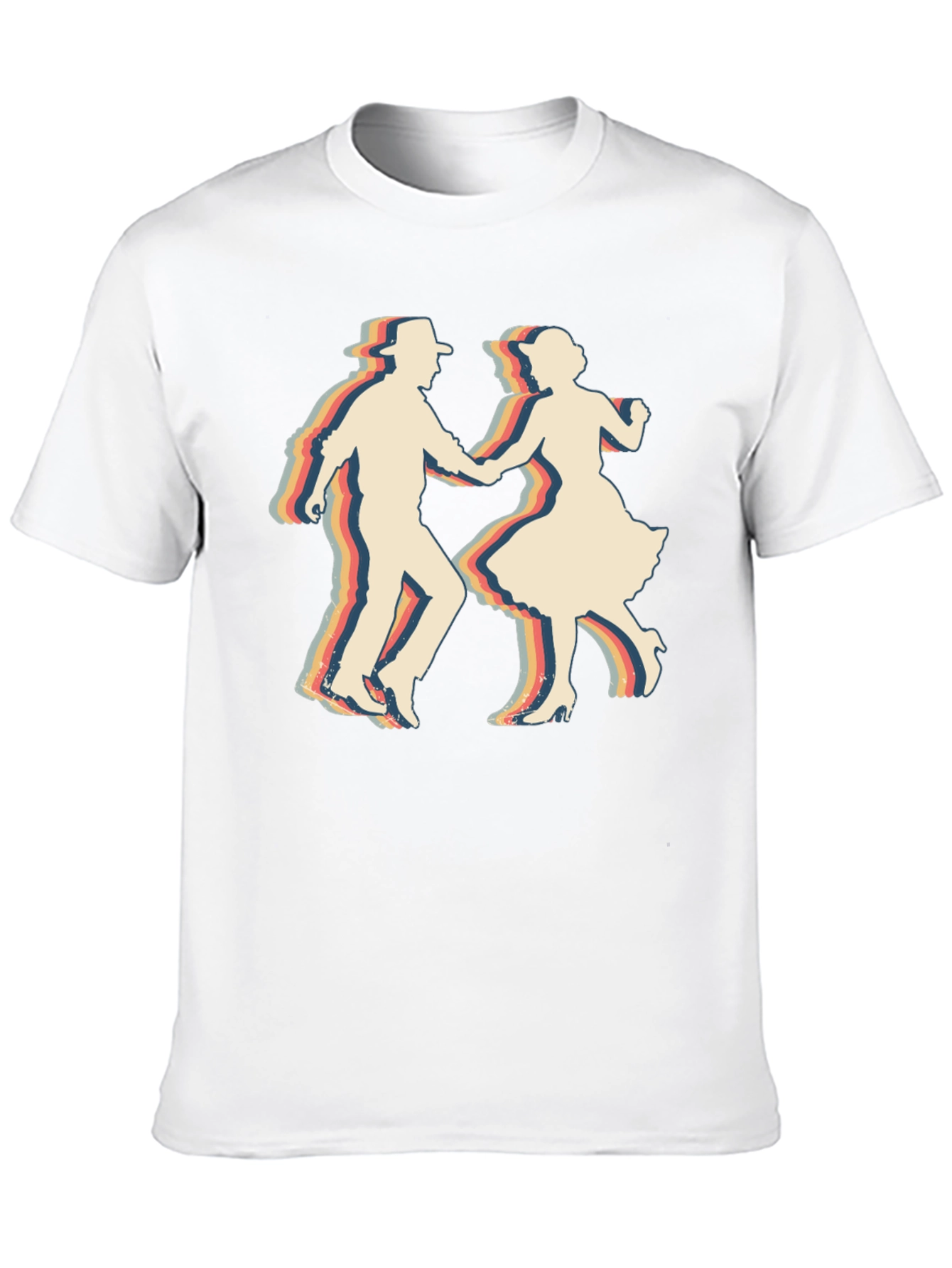Retro Dance T-Shirt - Vintage Style Graphic Tee