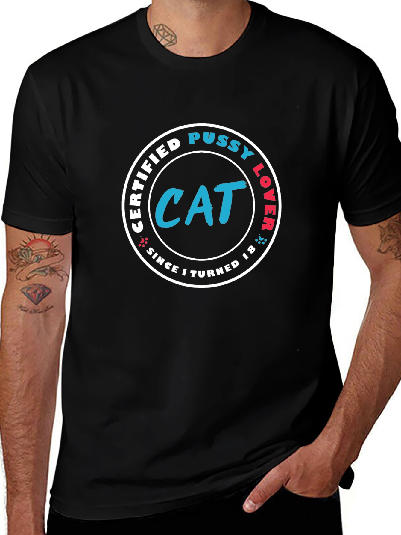 Certified Cat Pussy Lover T-Shirt