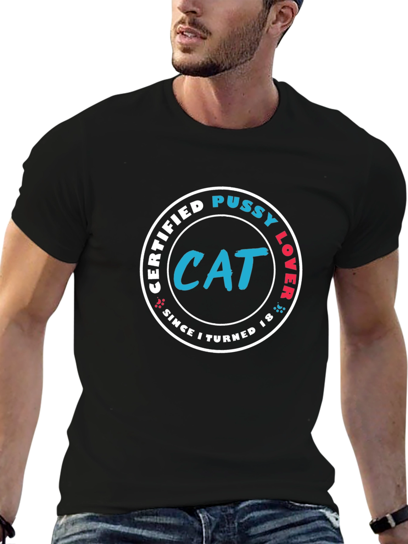 Certified Cat Pussy Lover T-Shirt