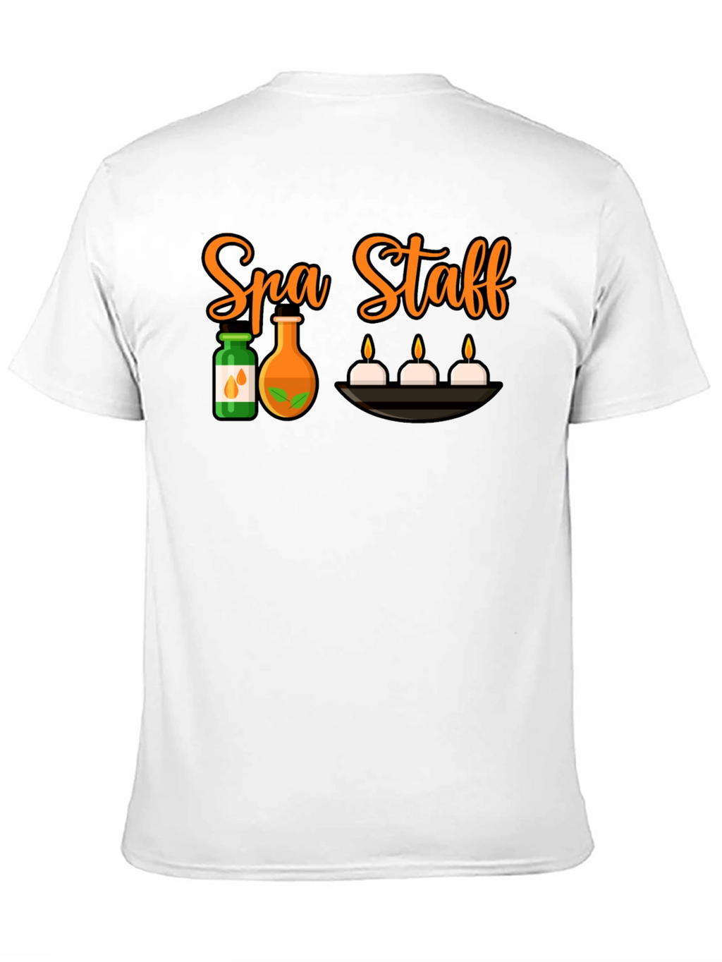 Spa Staff Black T-Shirt