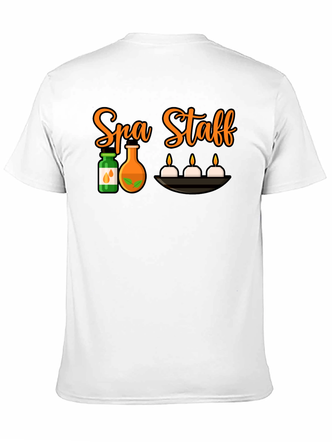 Spa Staff Black T-Shirt