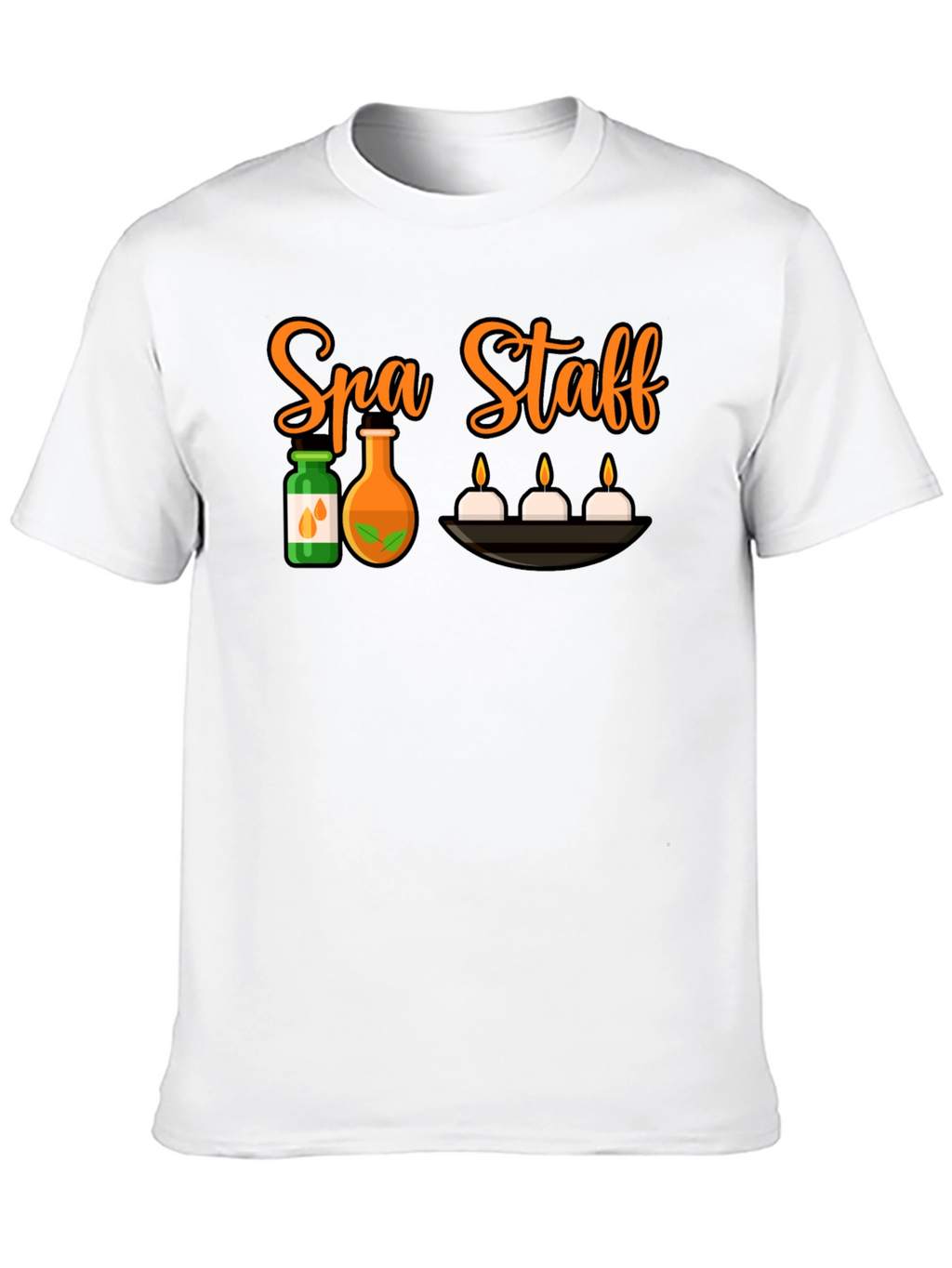 Spa Staff Black T-Shirt