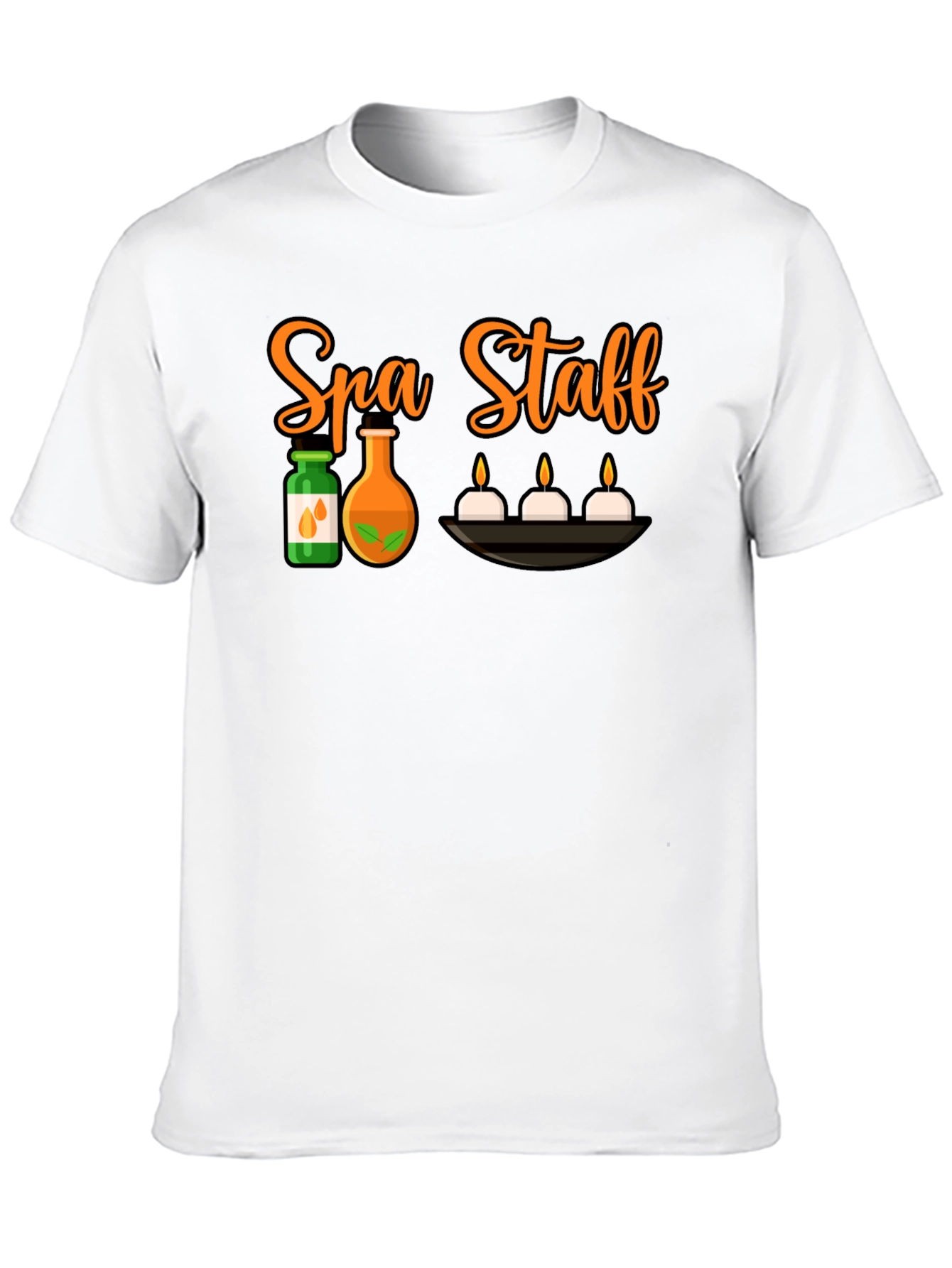 Spa Staff Black T-Shirt