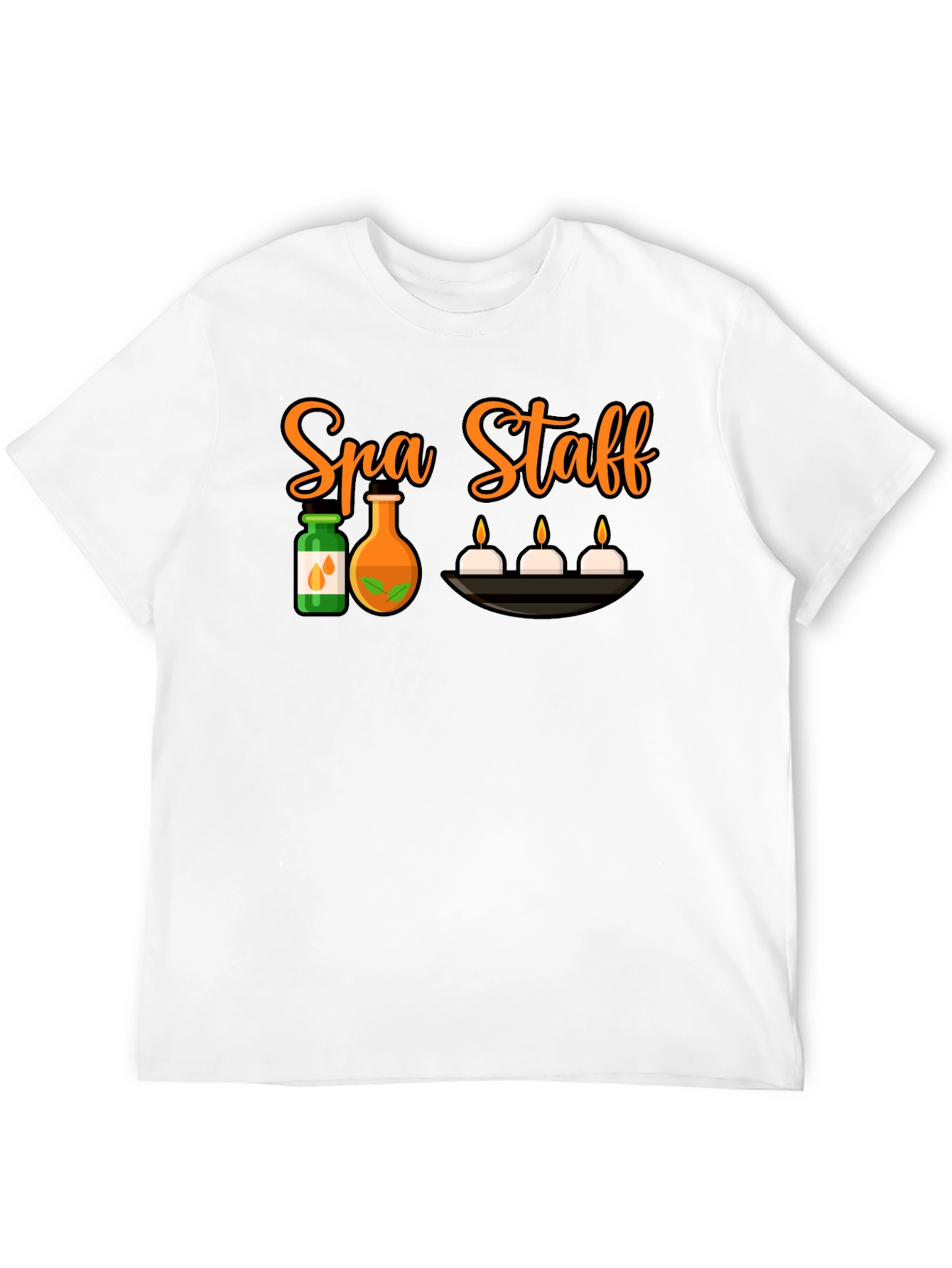Spa Staff Black T-Shirt