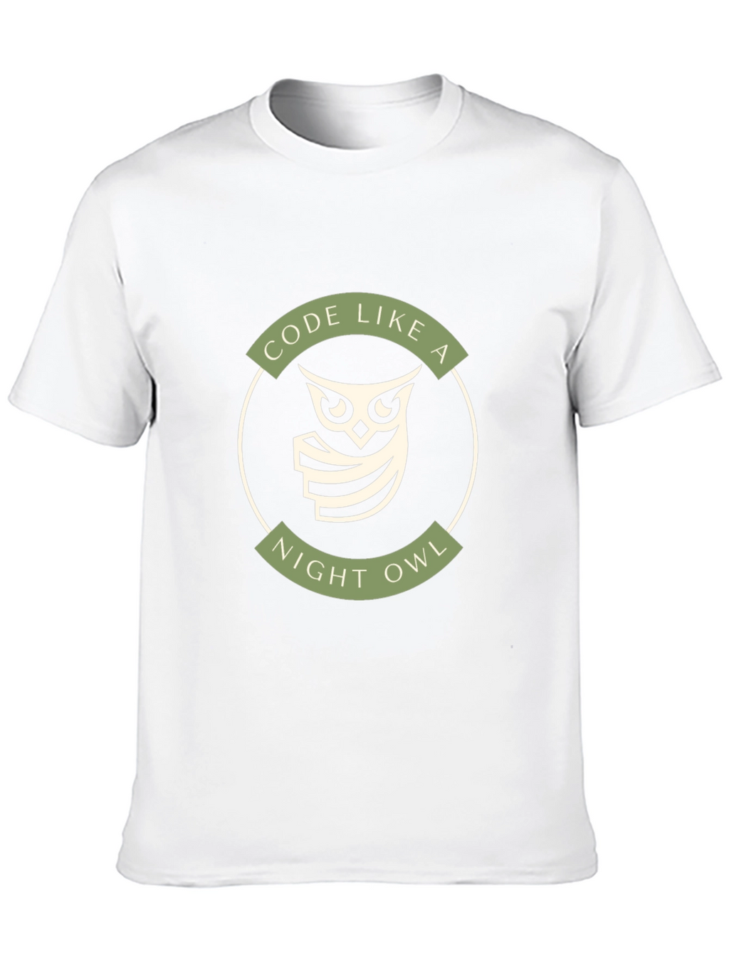 Code Like a Night Owl T-Shirt - Programmer Gift