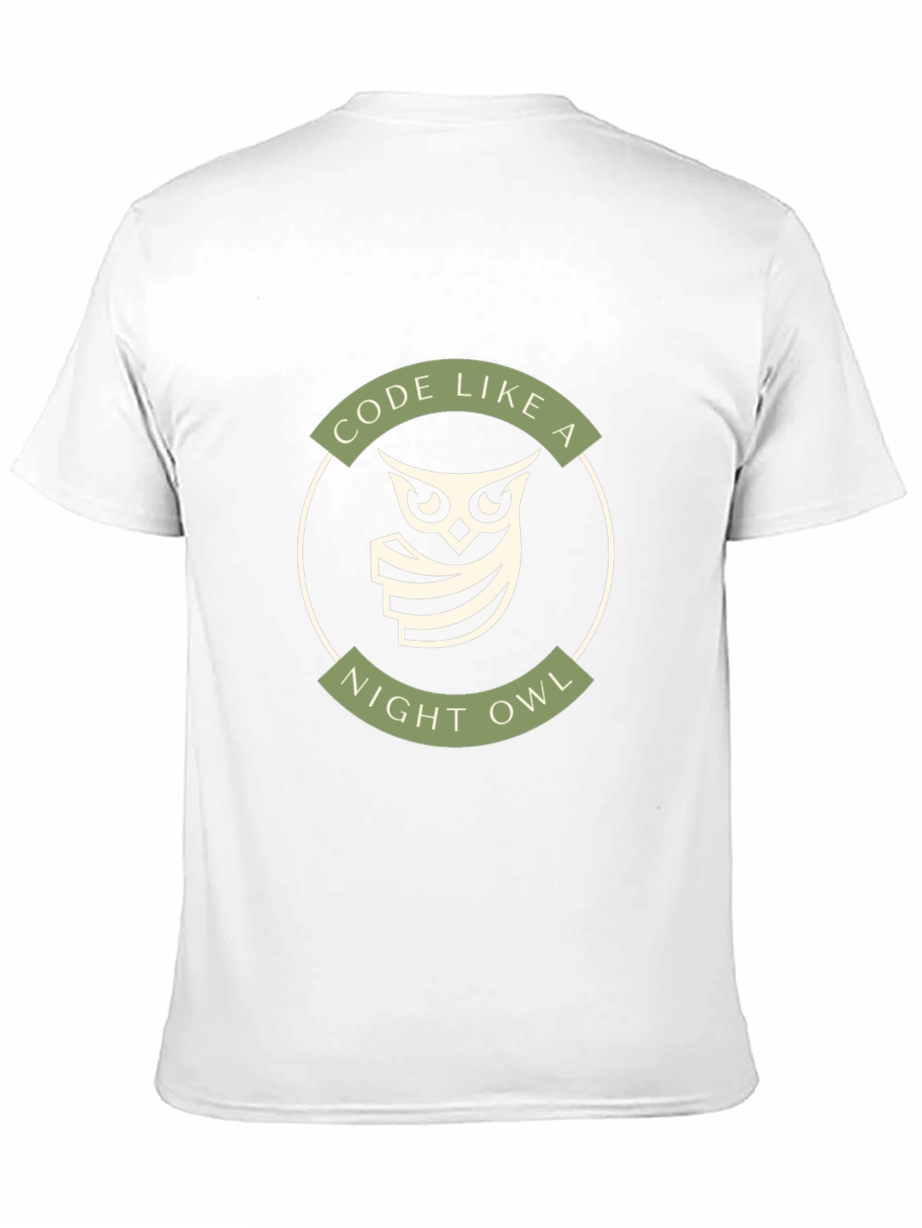 Code Like a Night Owl T-Shirt - Programmer Gift