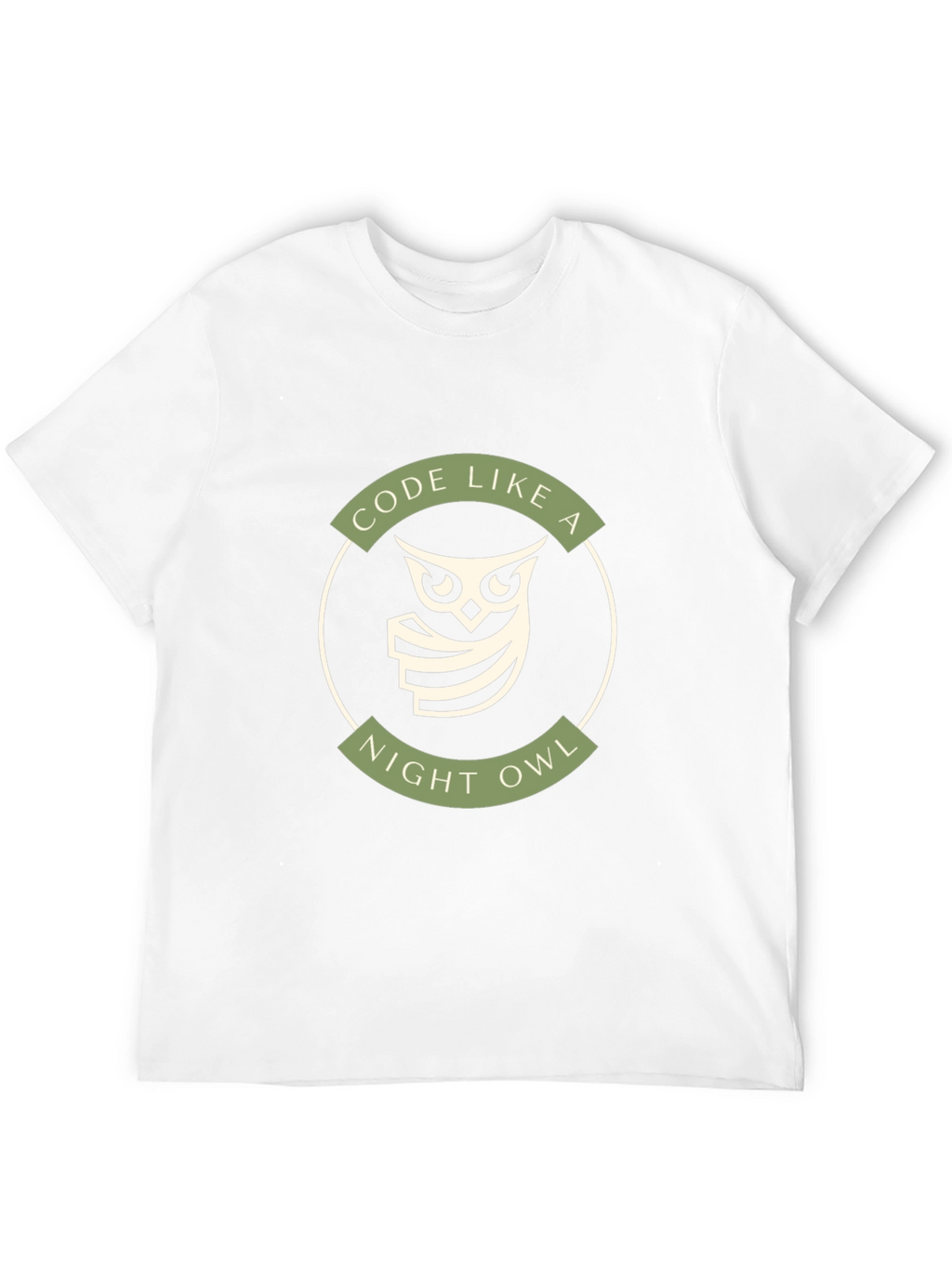 Code Like a Night Owl T-Shirt - Programmer Gift