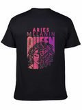 Aries Melanin Queen Graphic Tee