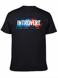 Introvert Graphic Tee - Stylish Comfort