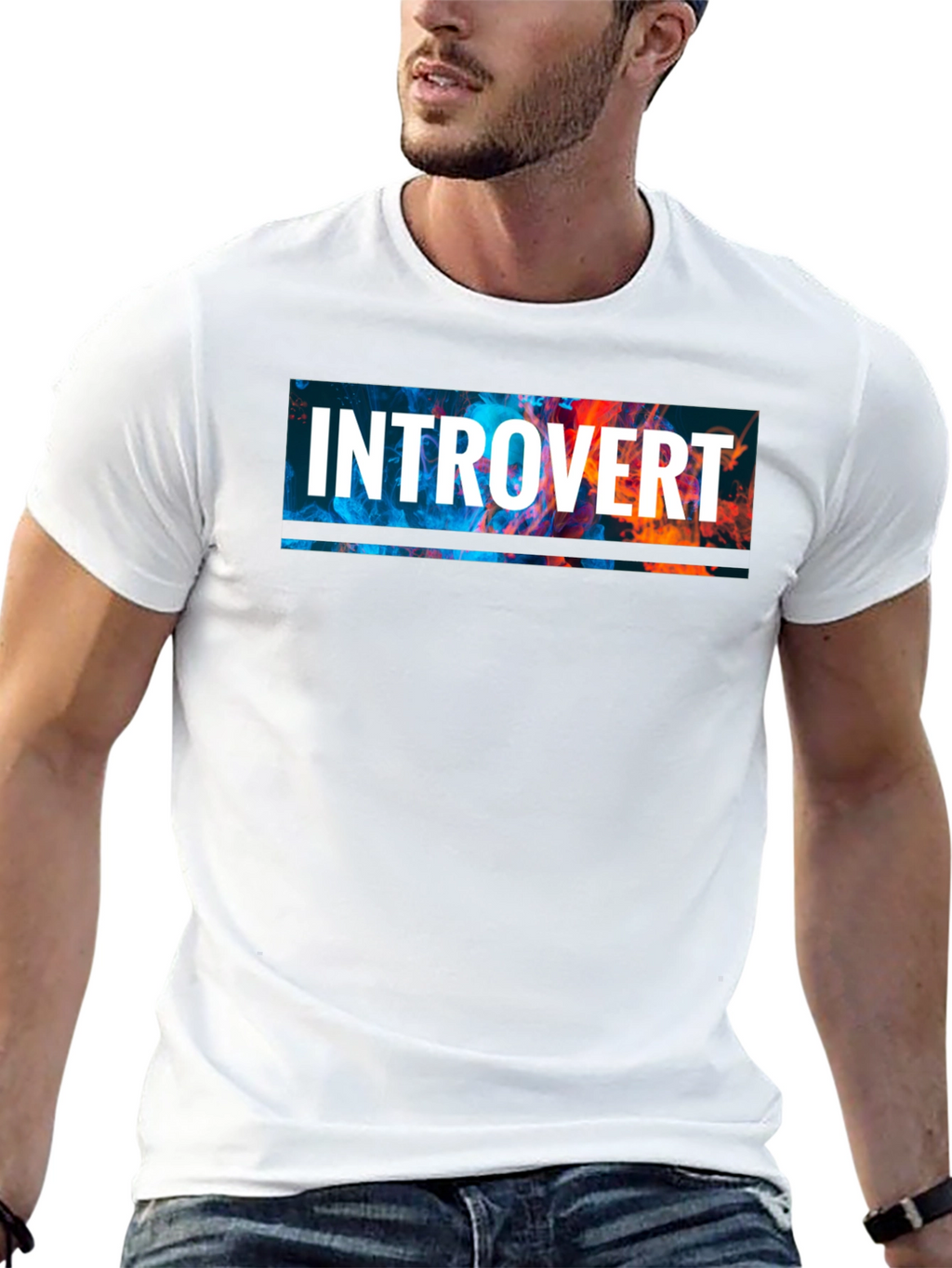 Introvert Graphic Tee - Stylish Comfort