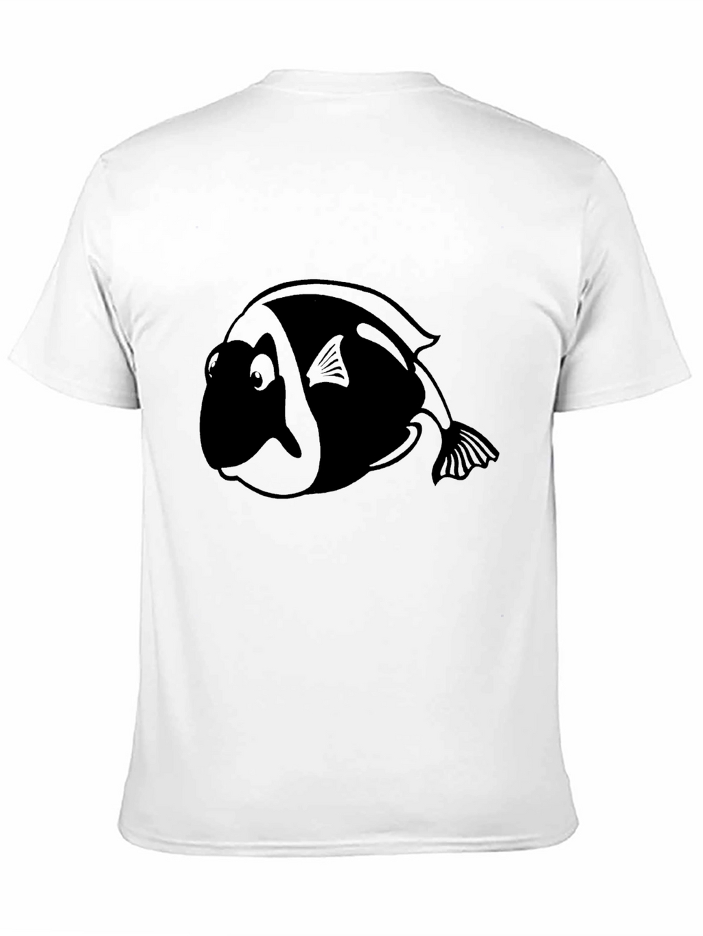 Black Fish Graphic Tee - Casual Comfort