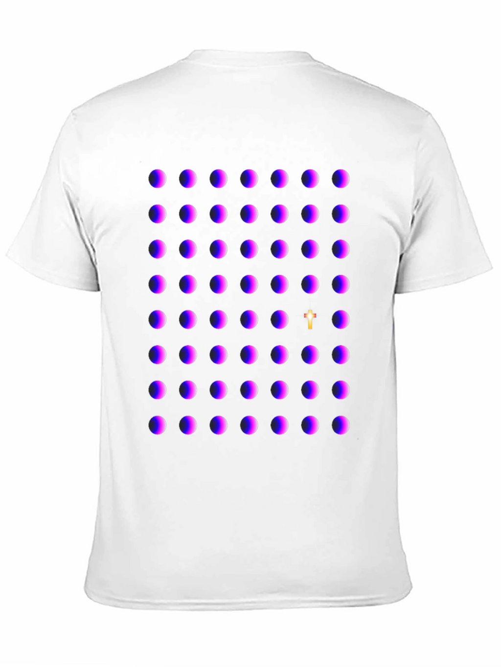Unique Pattern Tee - Spiritual Cross