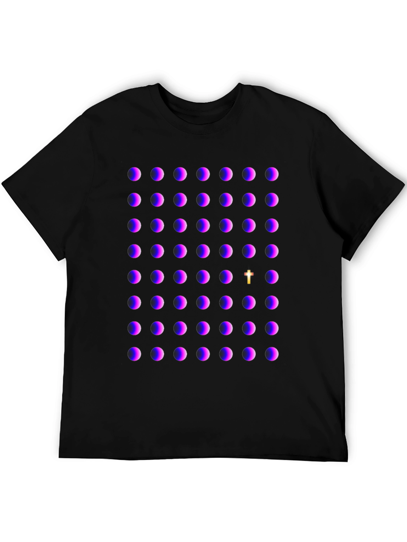 Unique Pattern Tee - Spiritual Cross