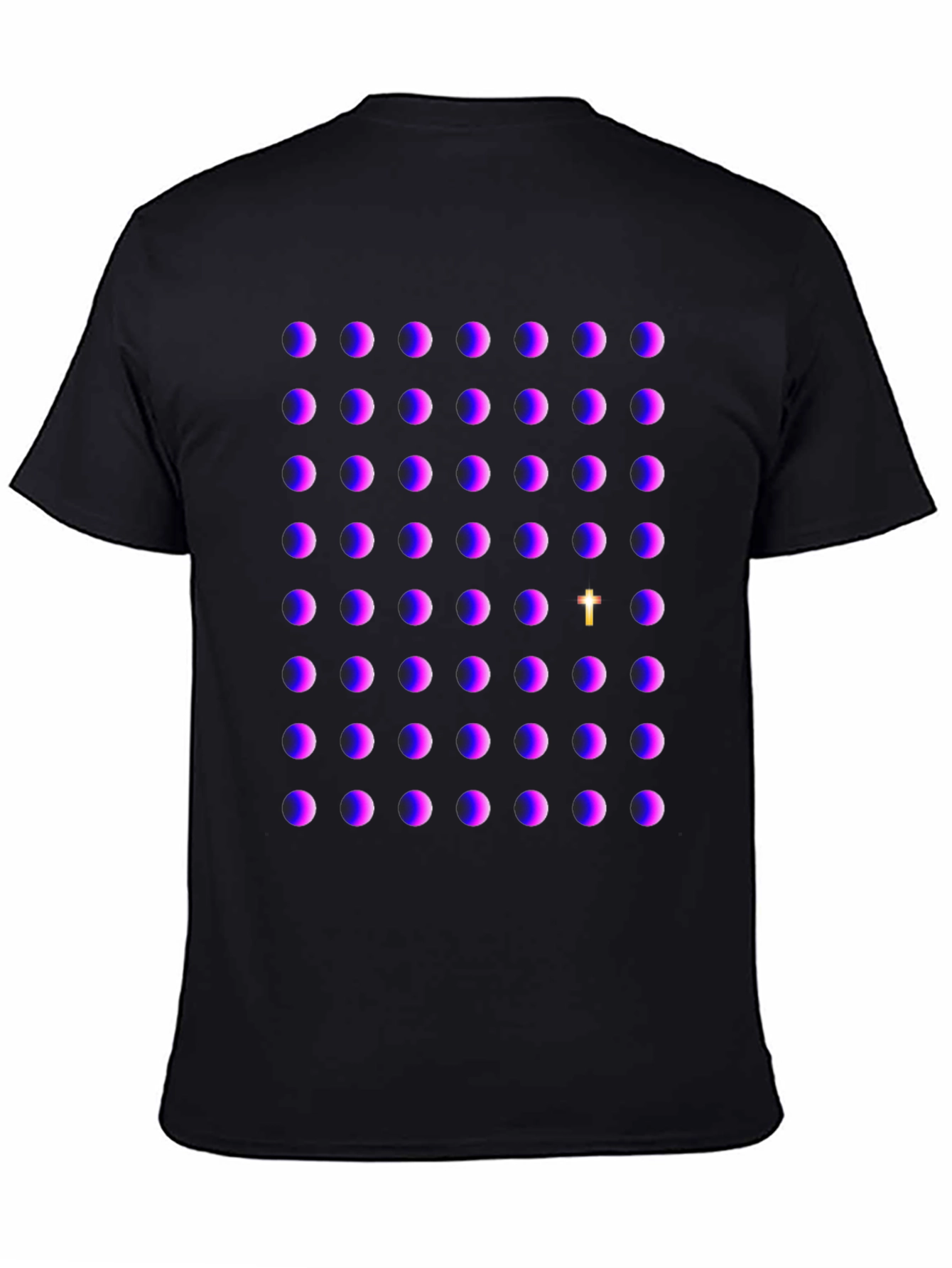 Unique Pattern Tee - Spiritual Cross