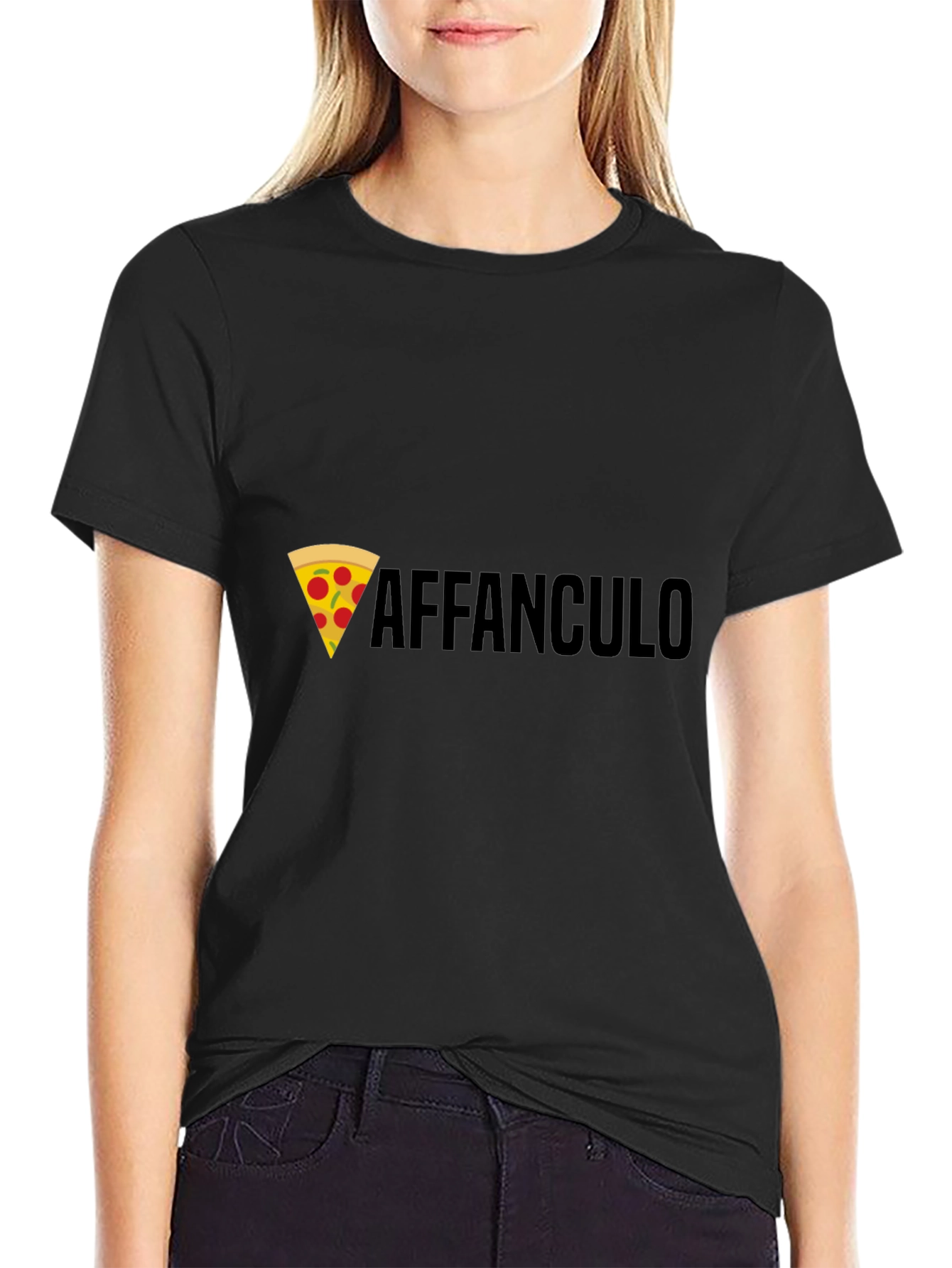 Pizza Affanculo Graphic T-Shirt