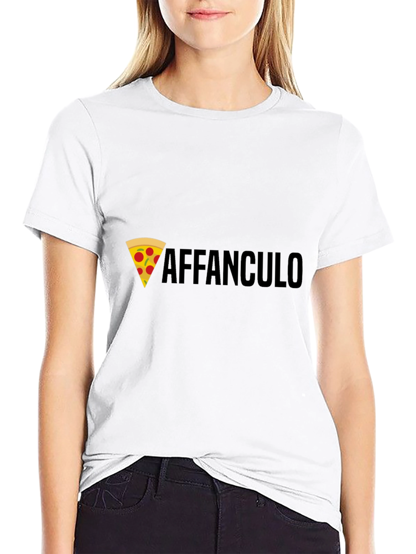 Pizza Affanculo Graphic T-Shirt
