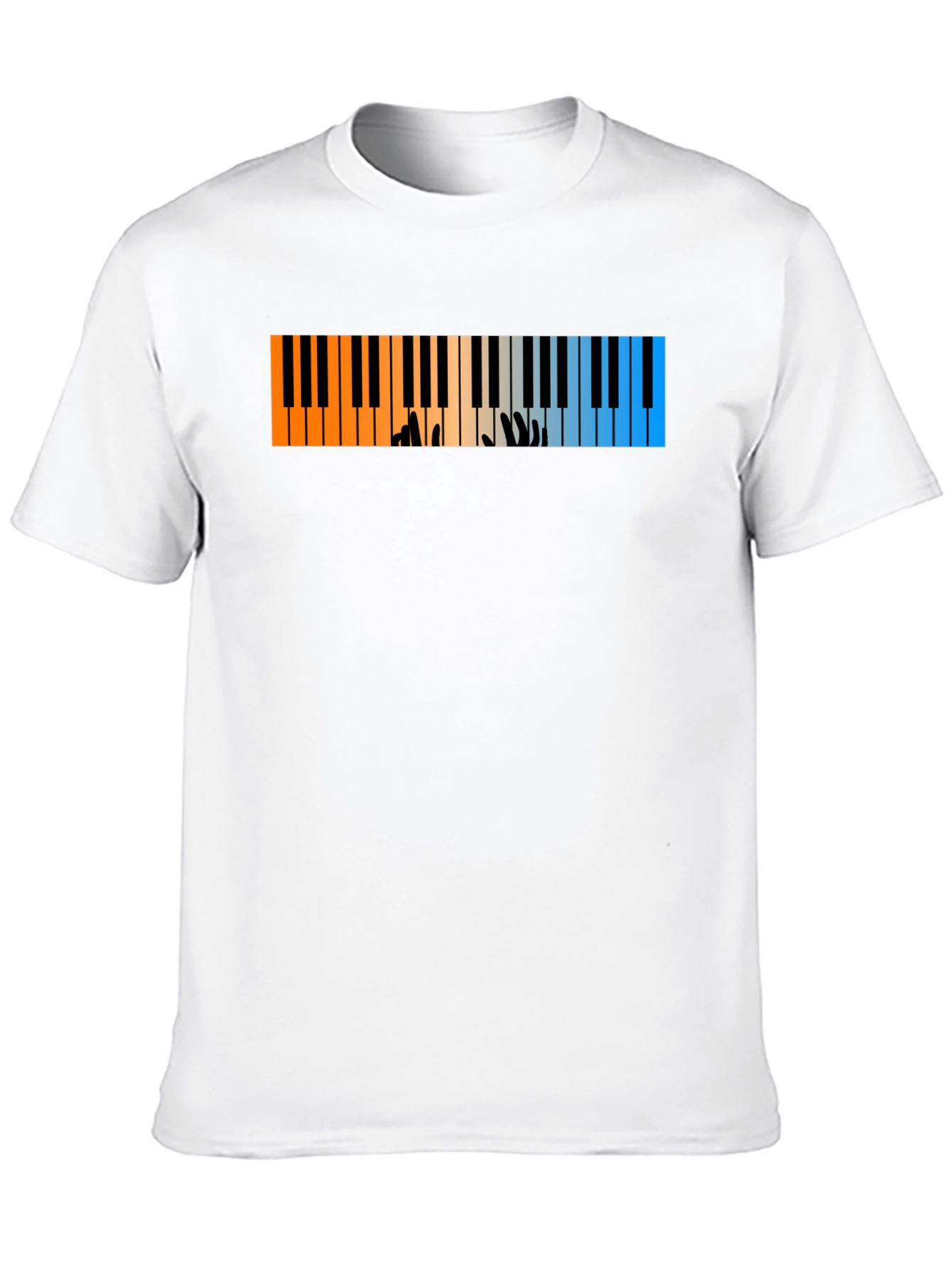 Piano Keys T-Shirt - Musicians Style