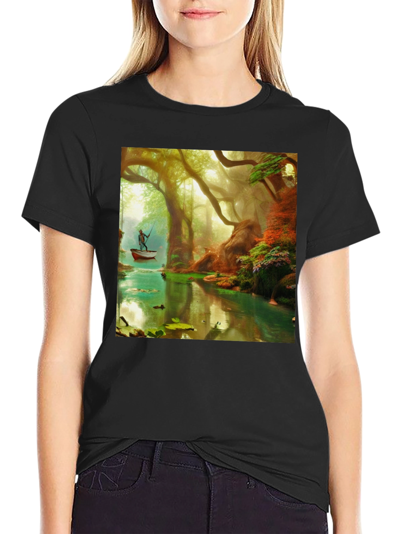 Enchanted Forest Fishing Trip T-Shirt