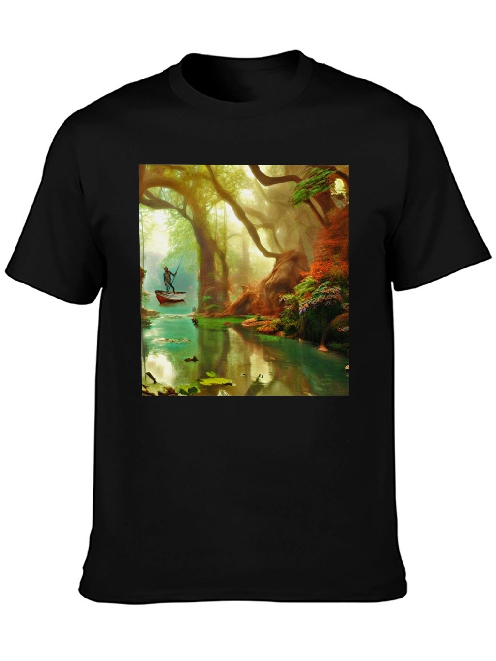 Enchanted Forest Fishing Trip T-Shirt