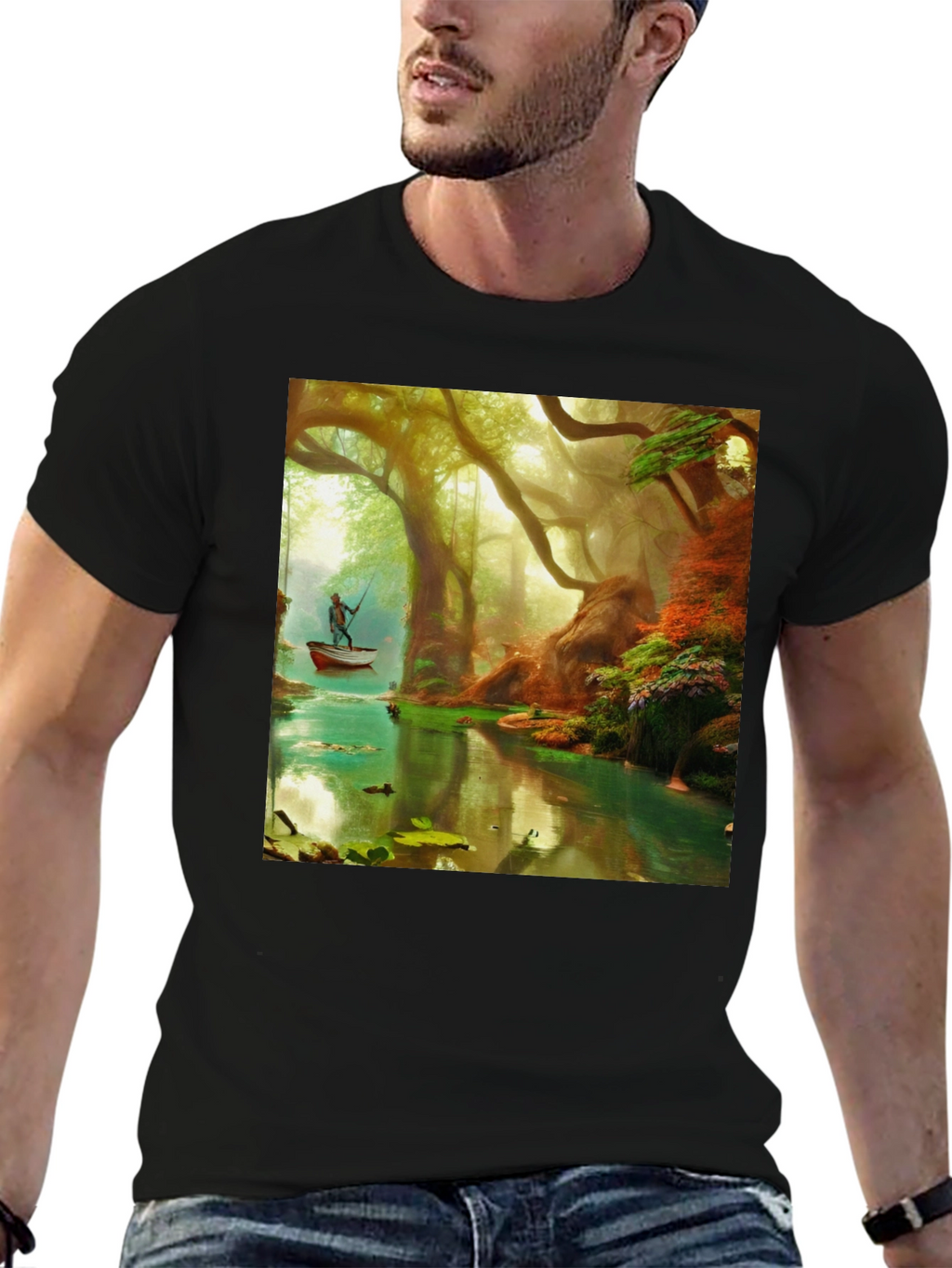Enchanted Forest Fishing Trip T-Shirt