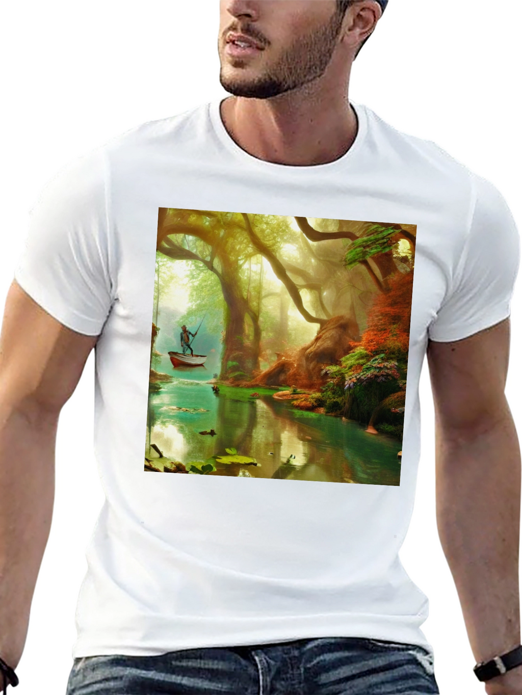 Enchanted Forest Fishing Trip T-Shirt