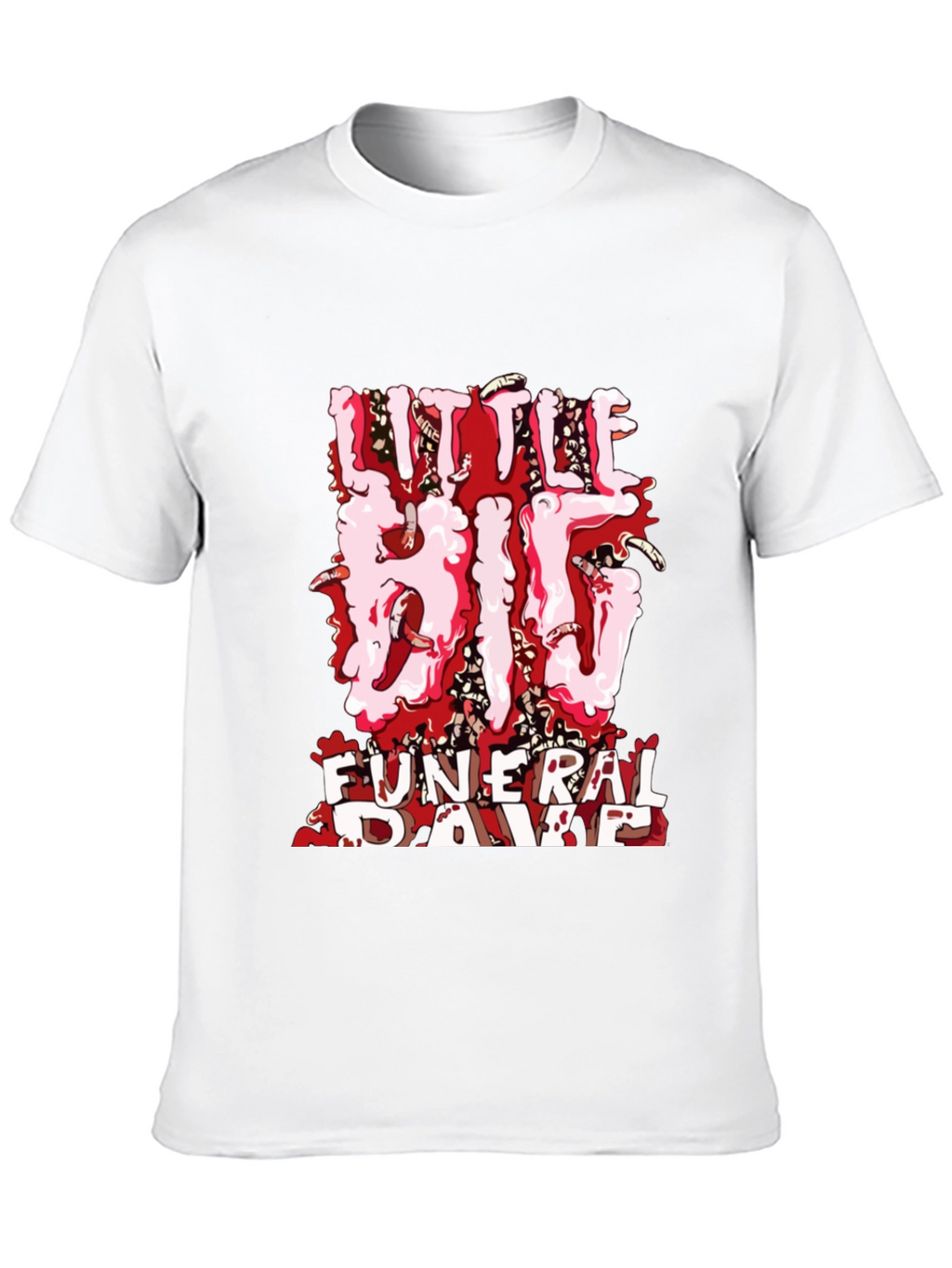 Little Big Funeral Rave Black T-Shirt