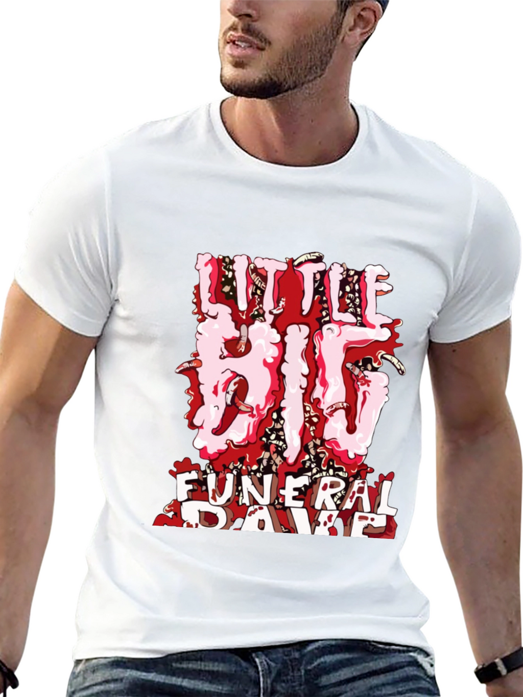 Little Big Funeral Rave Black T-Shirt