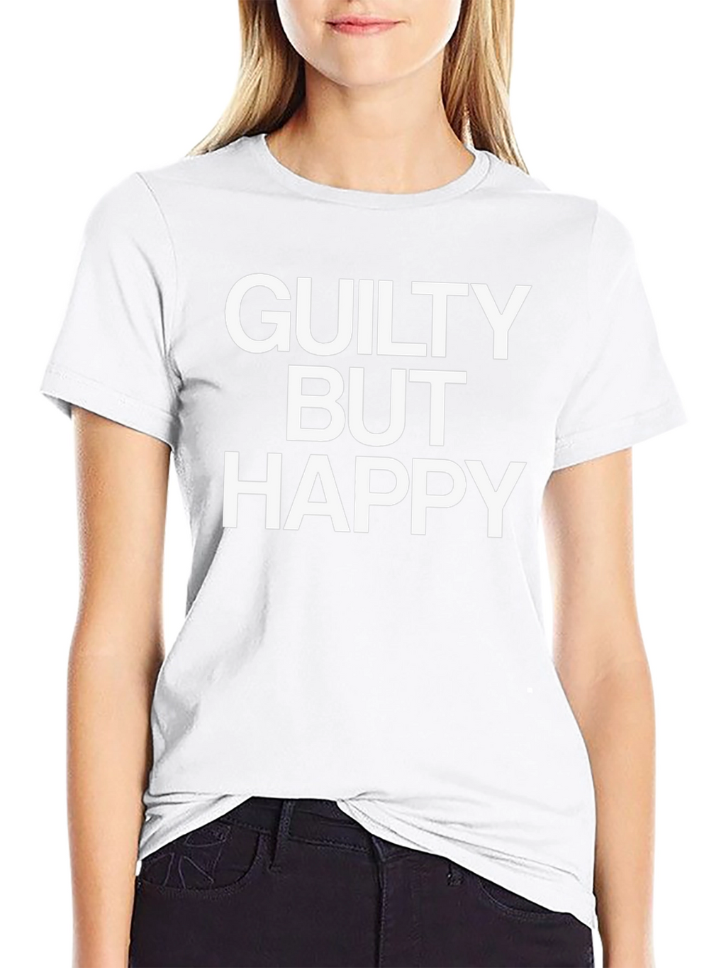 Guilty But Happy Graphic T-Shirt