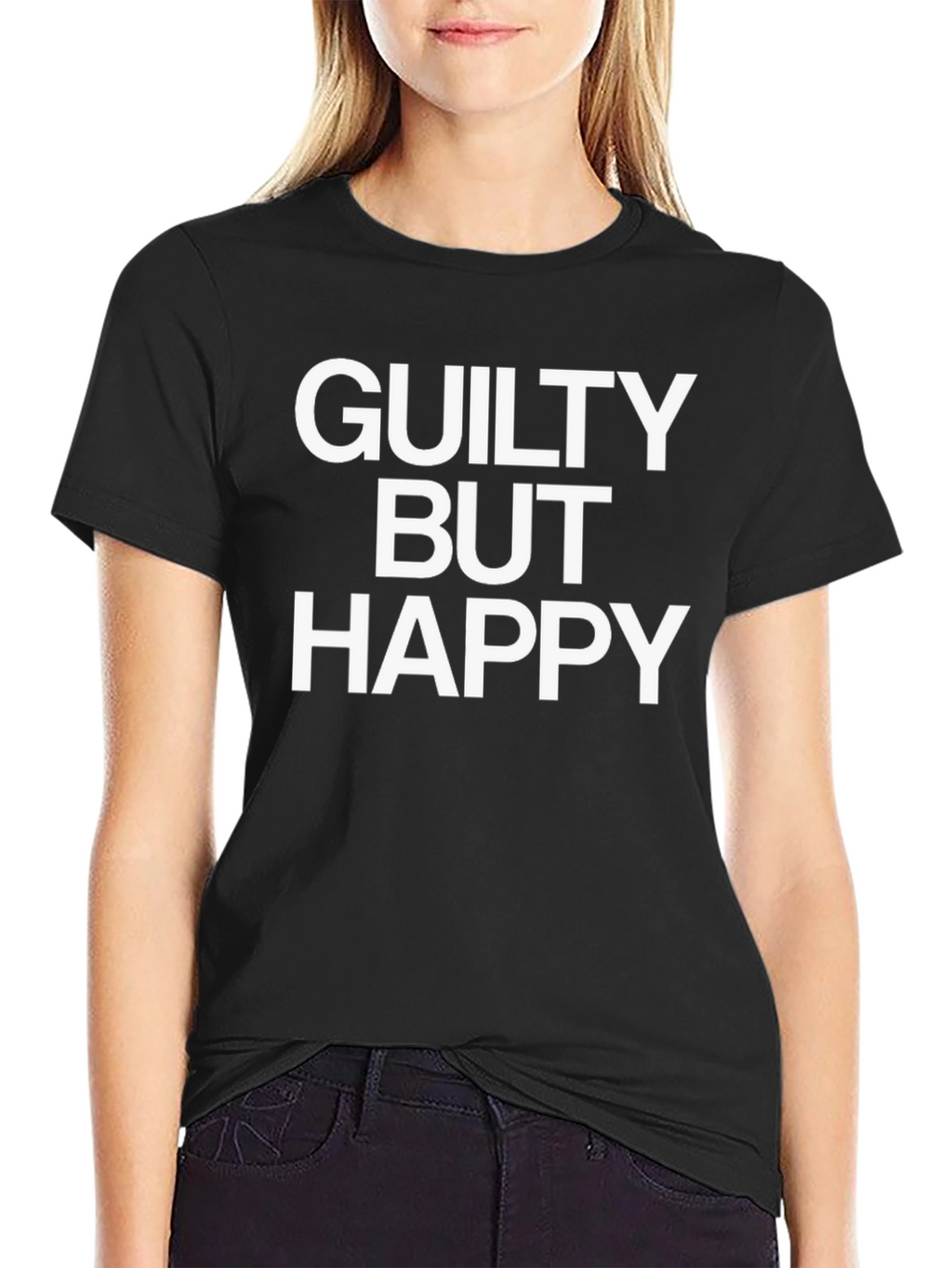 Guilty But Happy Graphic T-Shirt
