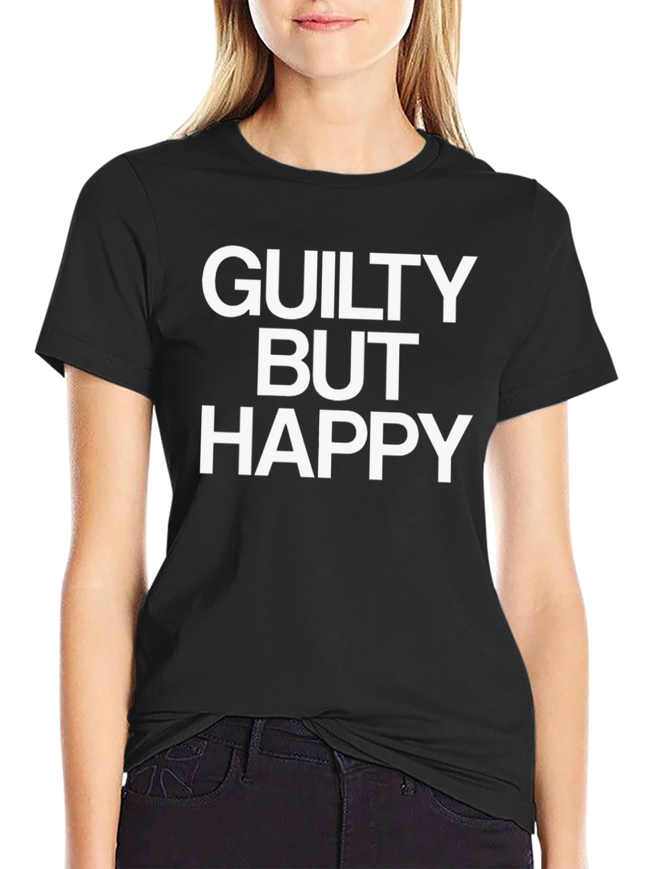 Guilty But Happy Graphic T-Shirt