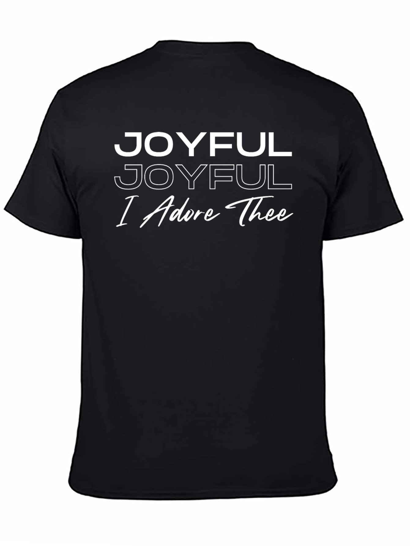 Joyful I Adore Thee Graphic Tee
