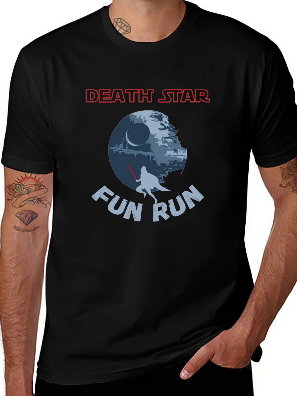 Death Star Fun Run Graphic Tee