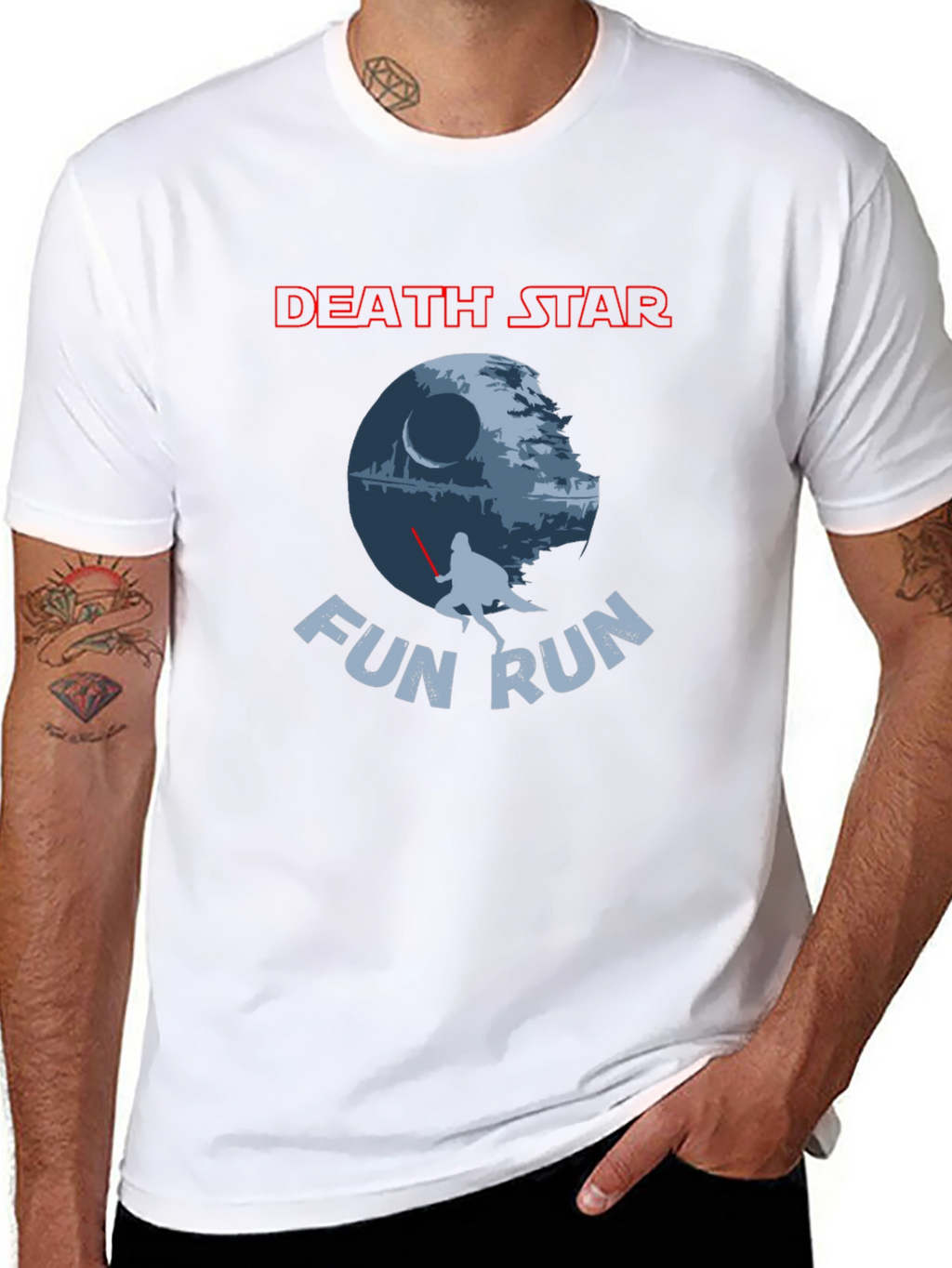 Death Star Fun Run Graphic Tee