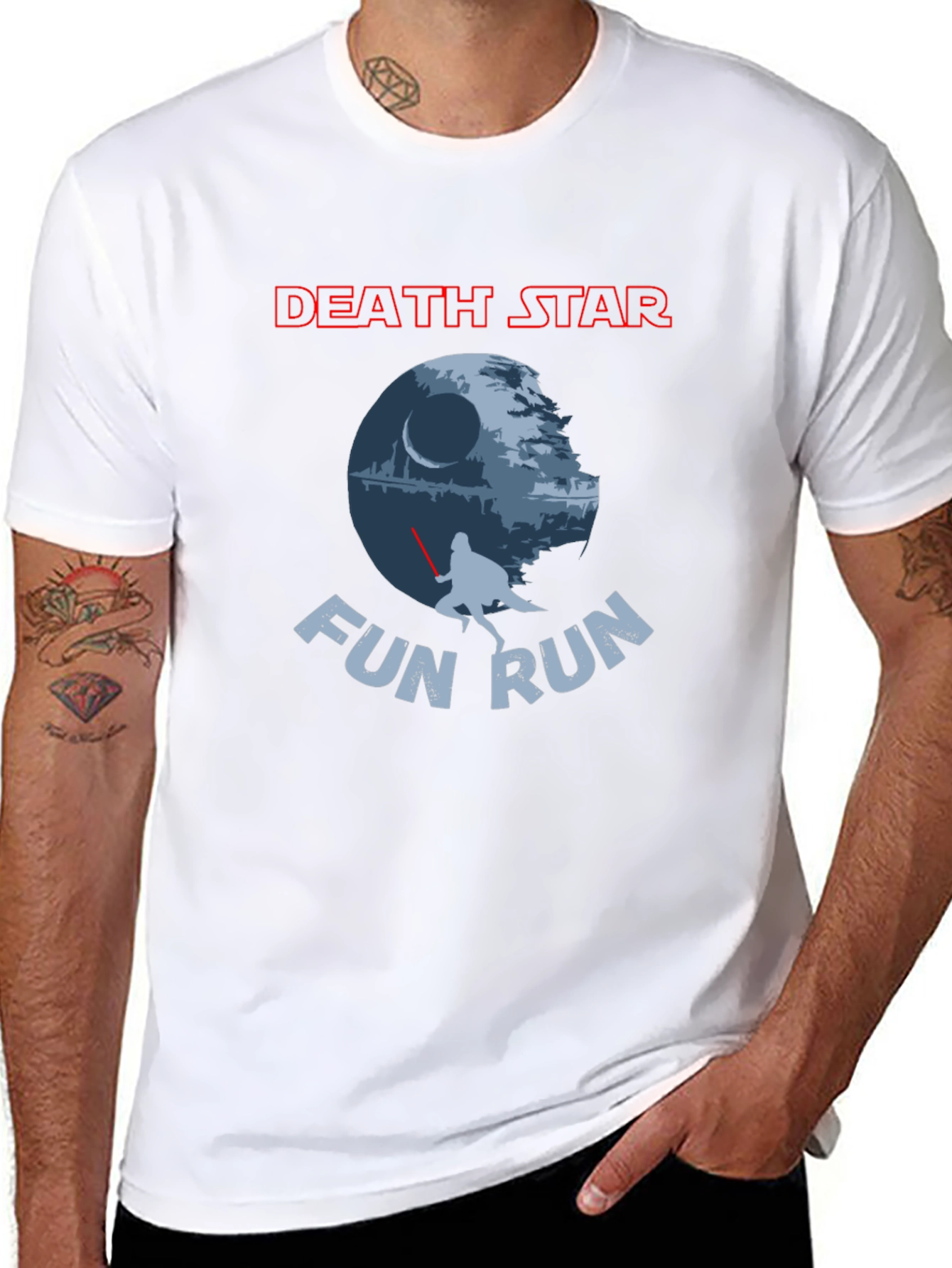 Death Star Fun Run Graphic Tee