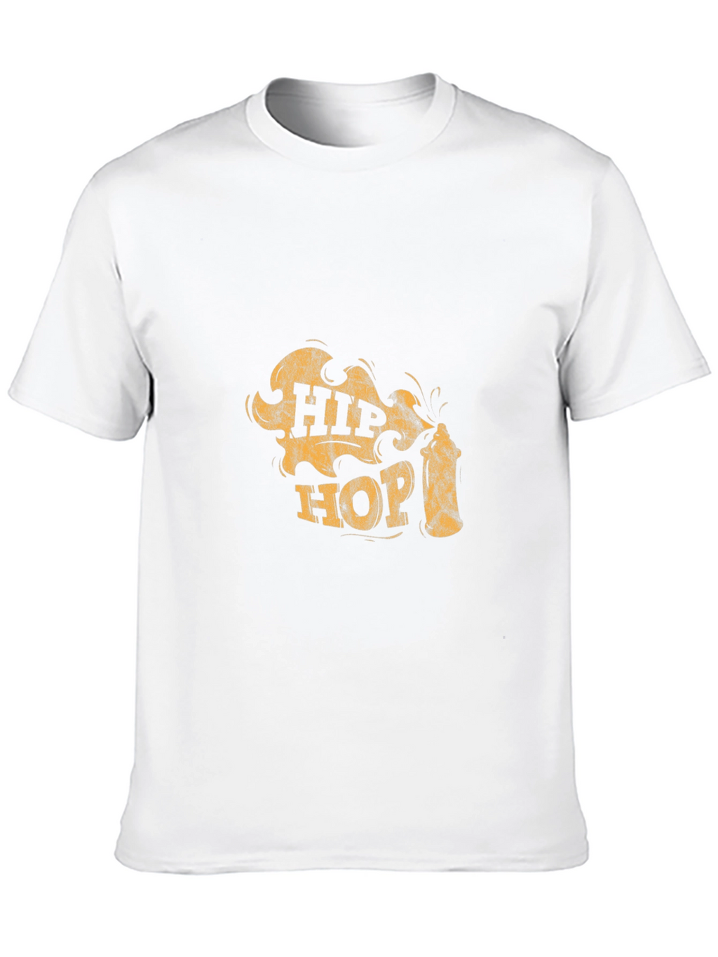 Hip Hop Graphic Tee - Black