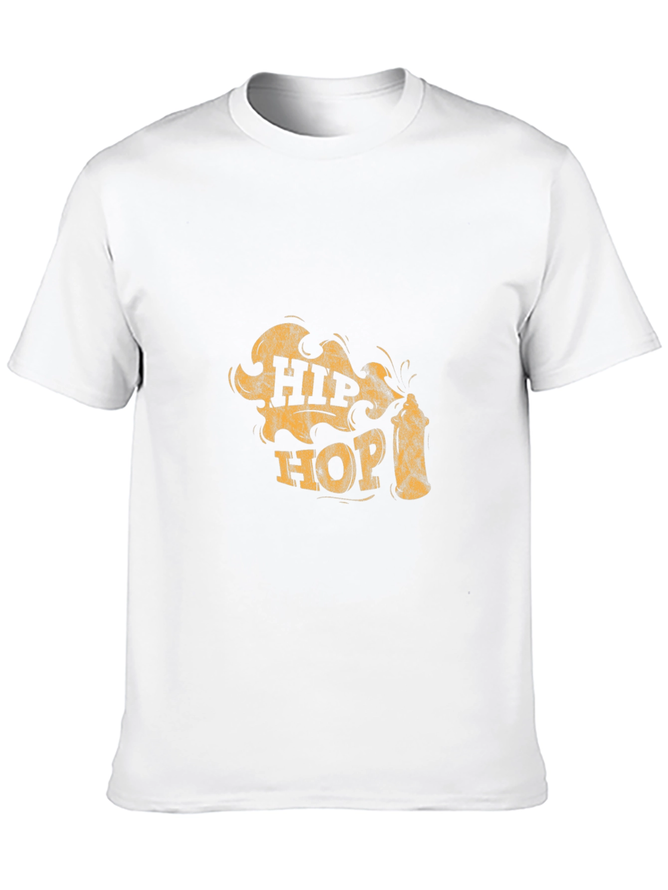 Hip Hop Graphic Tee - Black