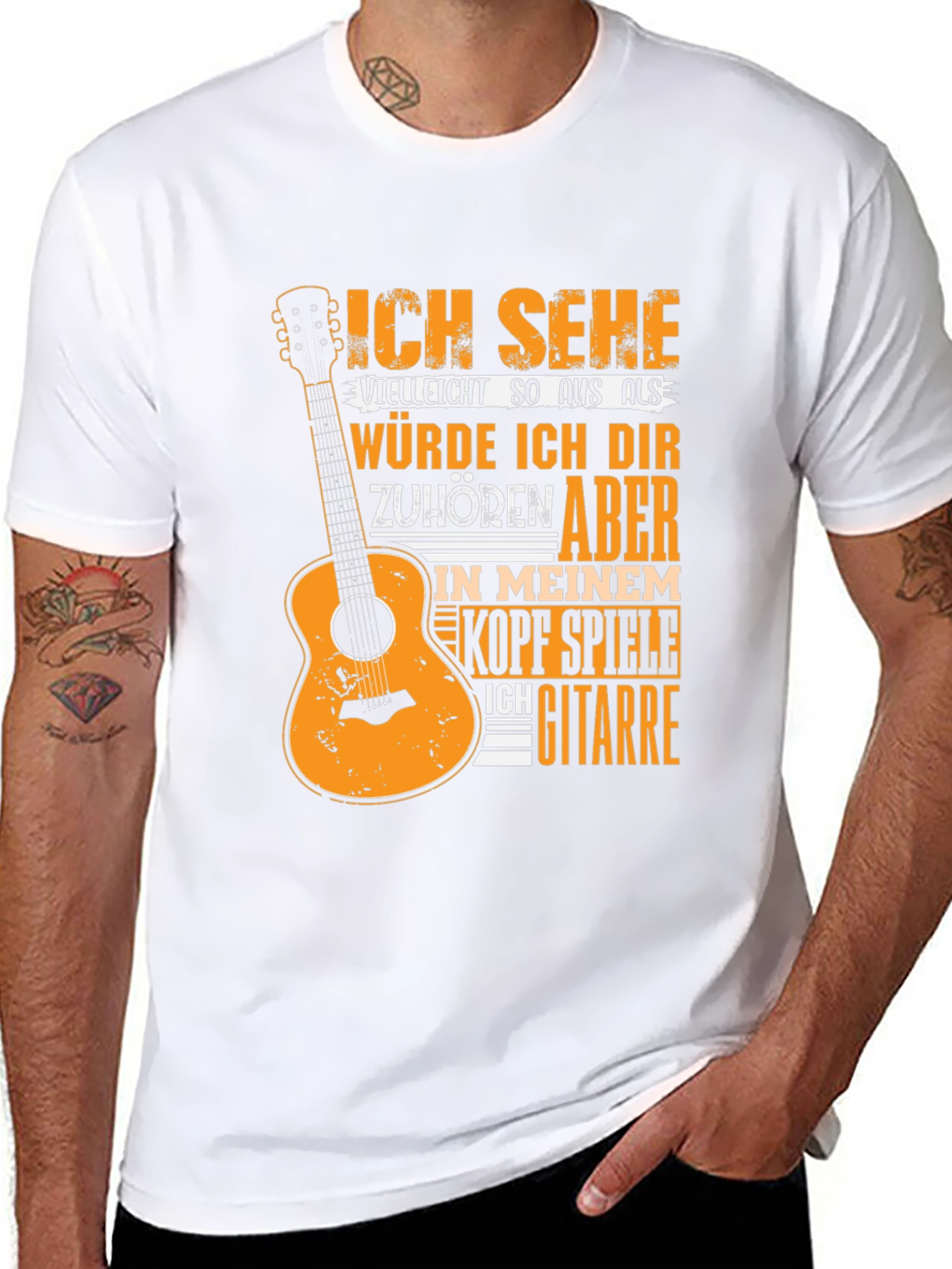 Guitar Player T-Shirt - In My Head