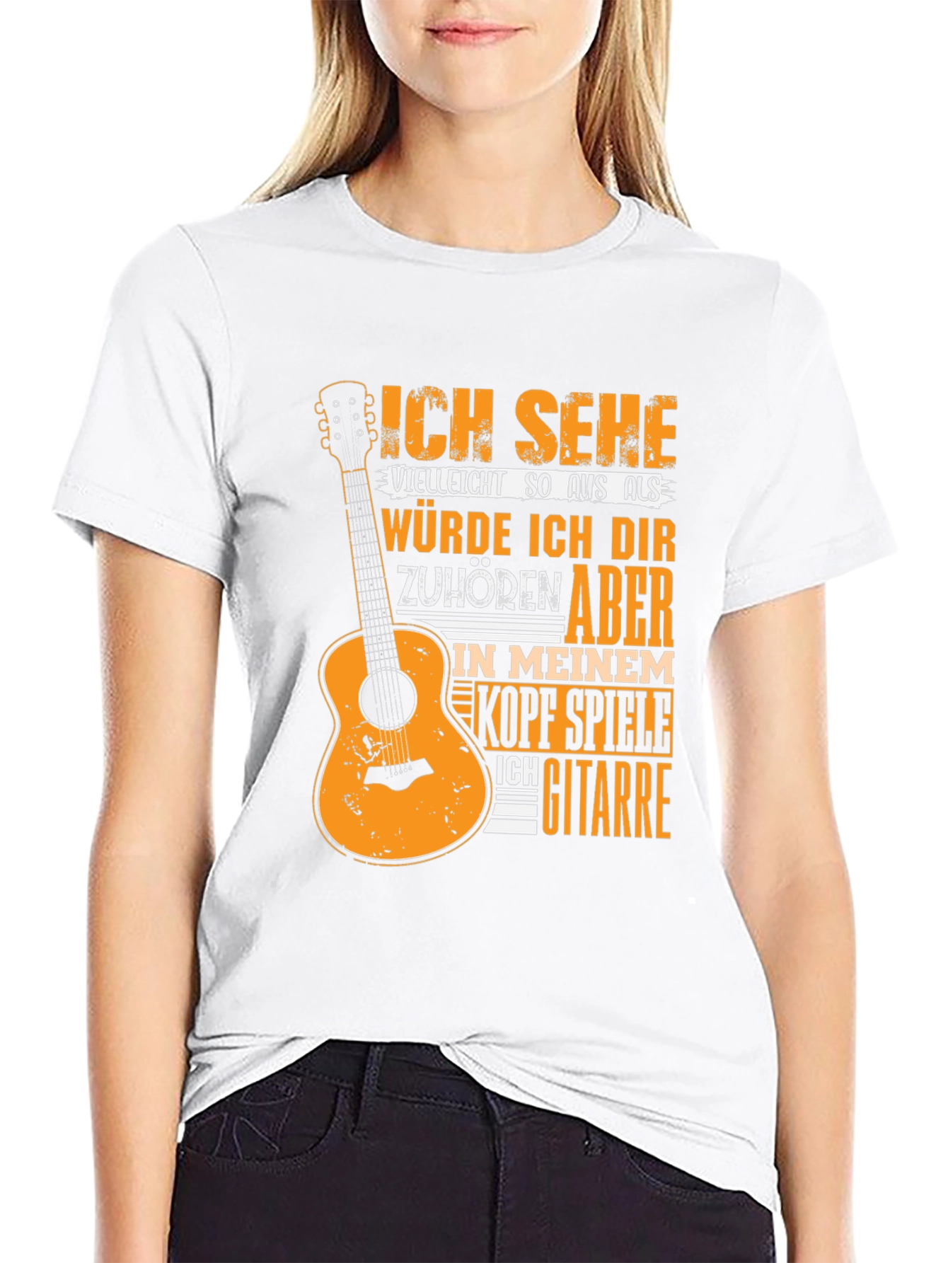 Guitar Player T-Shirt - In My Head