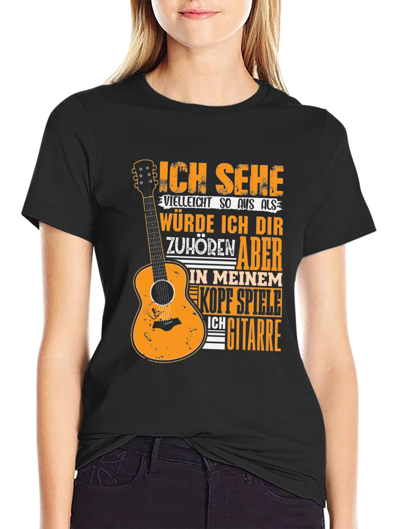 Guitar Player T-Shirt - In My Head
